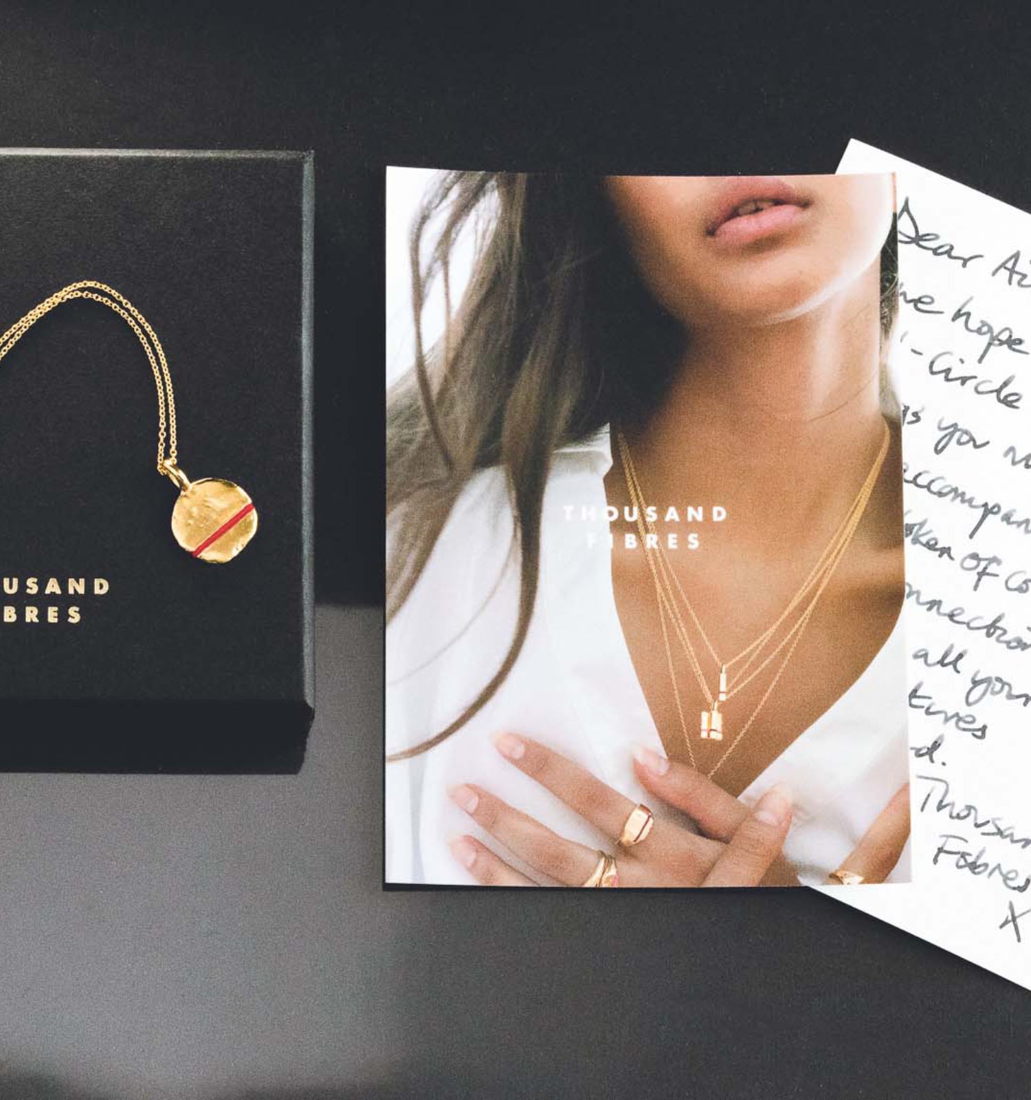 The Pearl Mini Full-Circle Necklace - Thousand Fibres