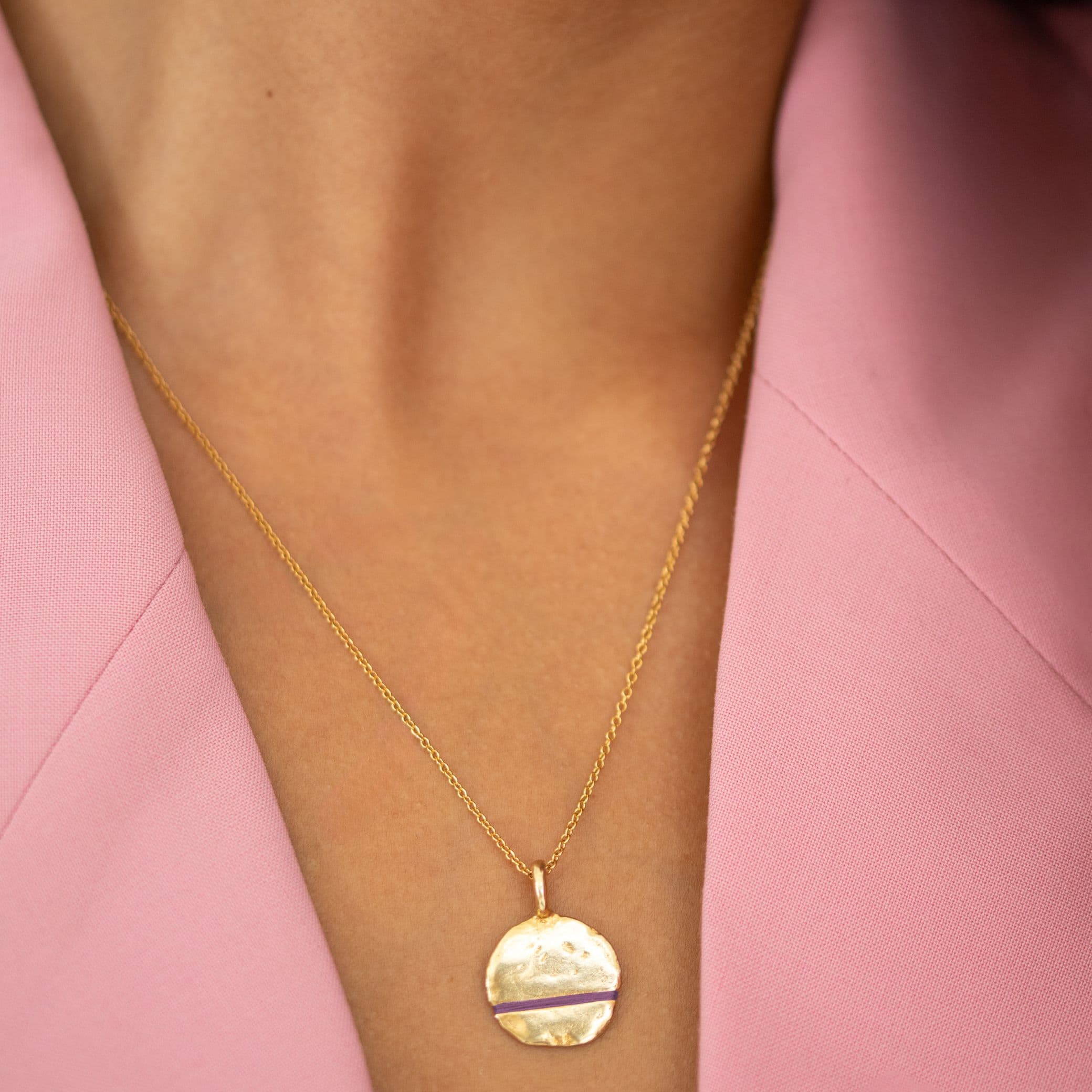 The Midi Full-Circle Necklace - Thousand Fibres