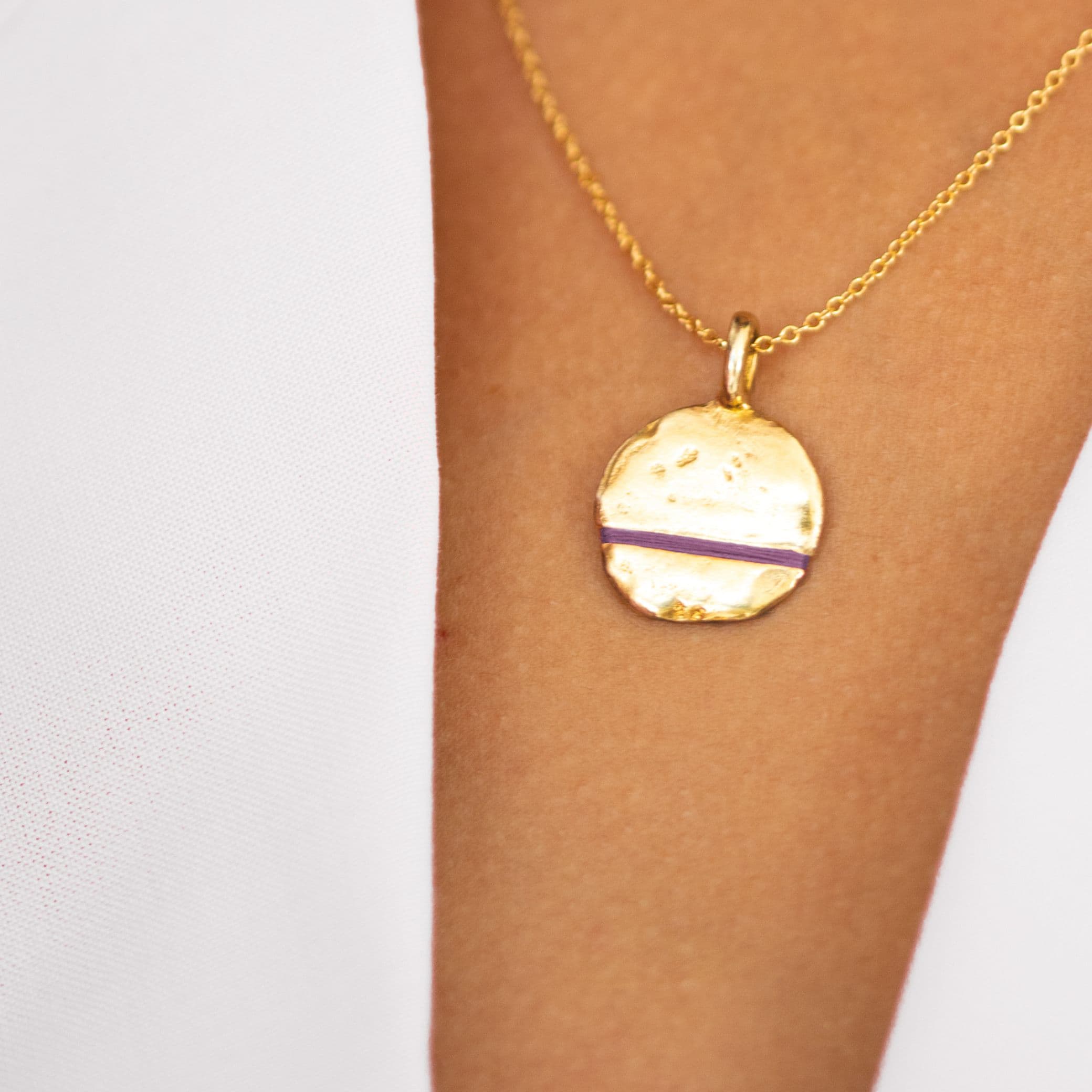 The Midi Full-Circle Necklace - Thousand Fibres