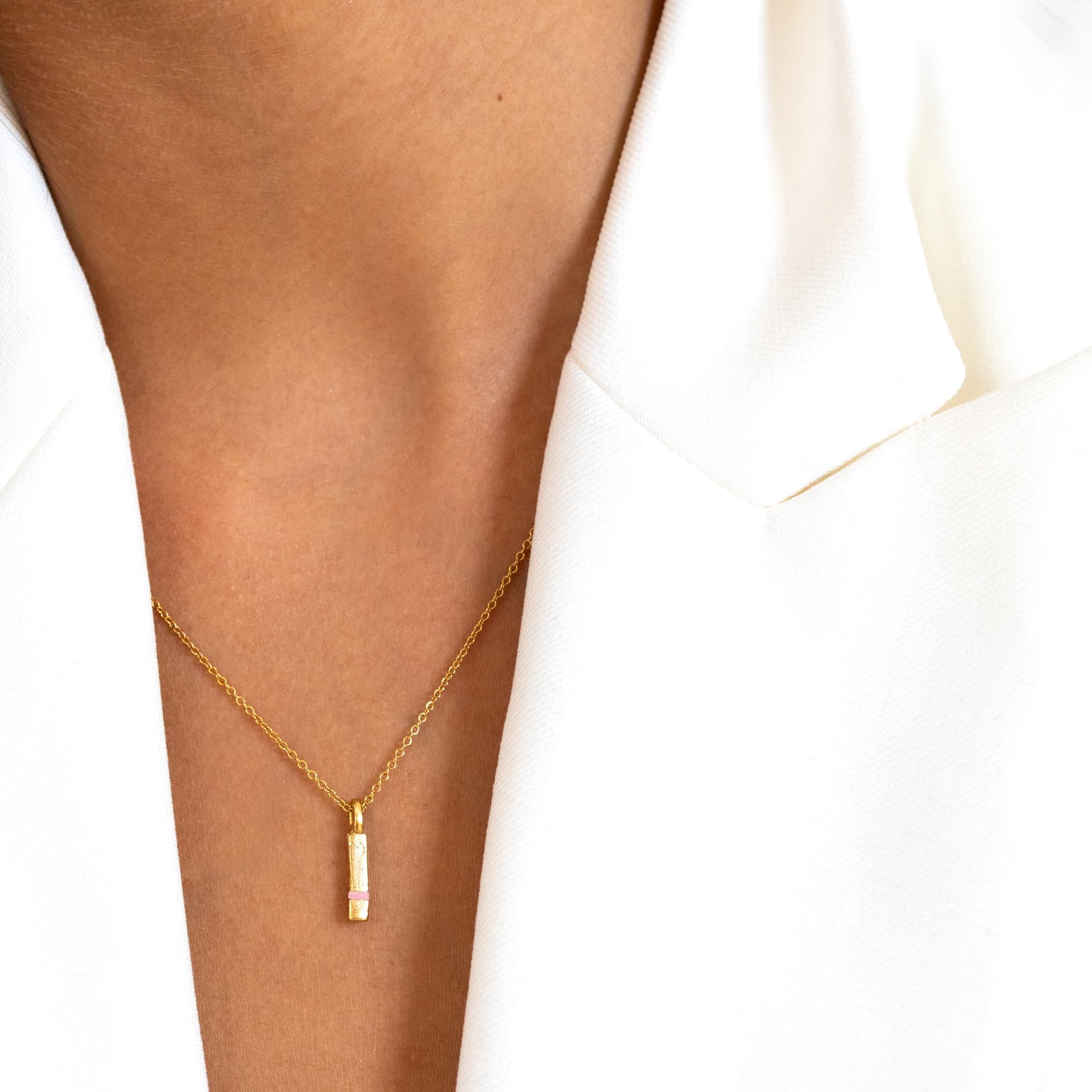 The Mini Between-Us Necklace - Thousand Fibres