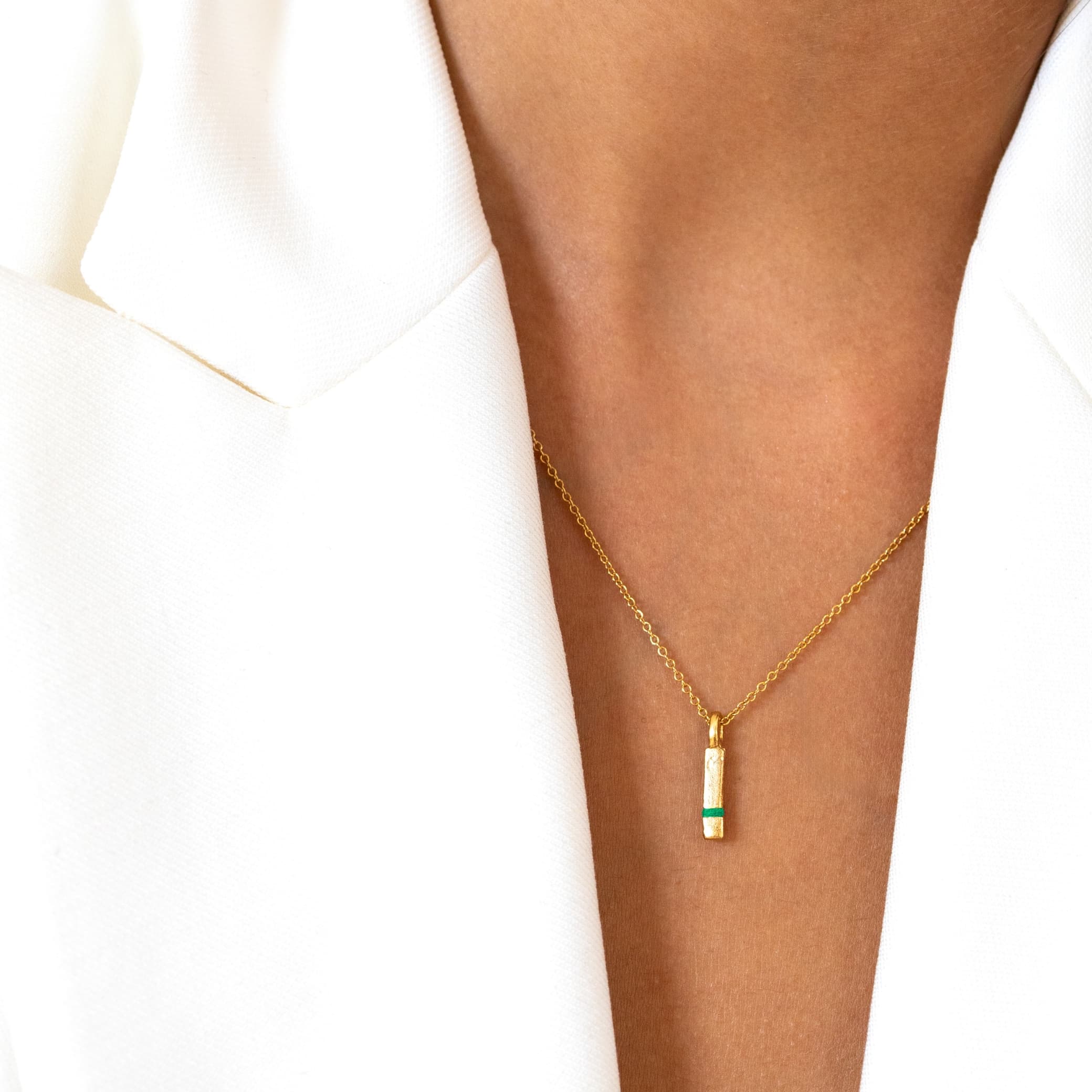 The Mini Between-Us Necklace - Thousand Fibres