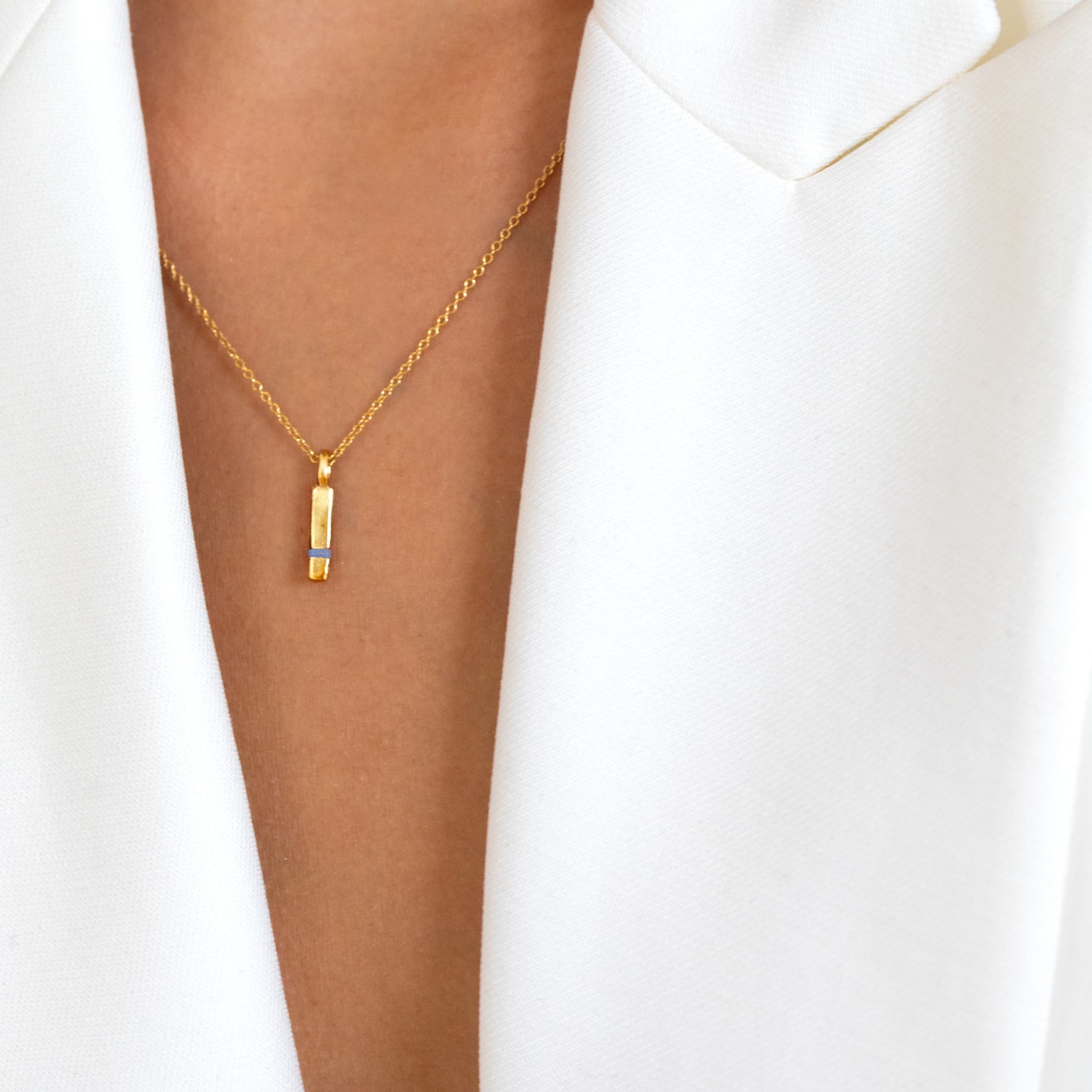 The Mini Between-Us Necklace - Thousand Fibres