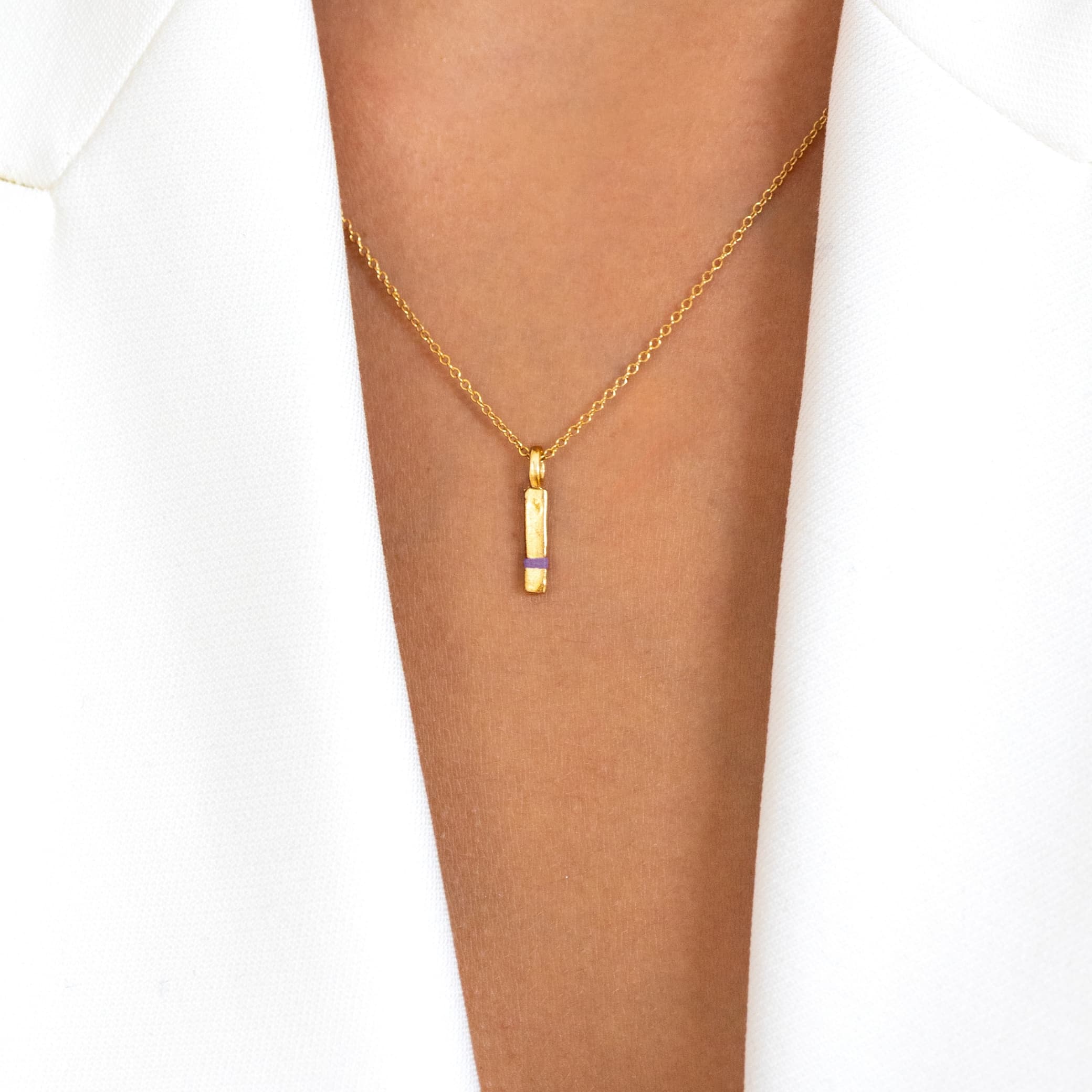 The Mini Between-Us Necklace - Thousand Fibres