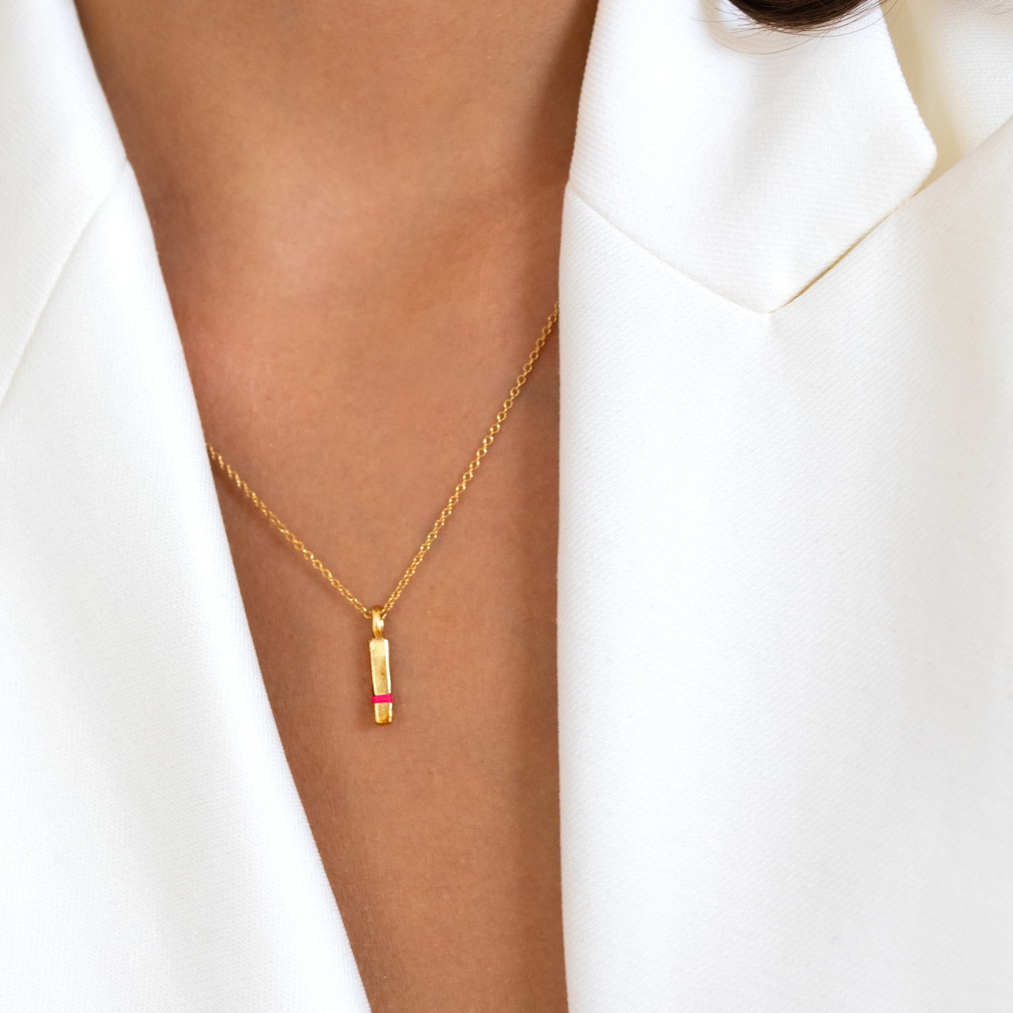 The Mini Between-Us Necklace - Thousand Fibres