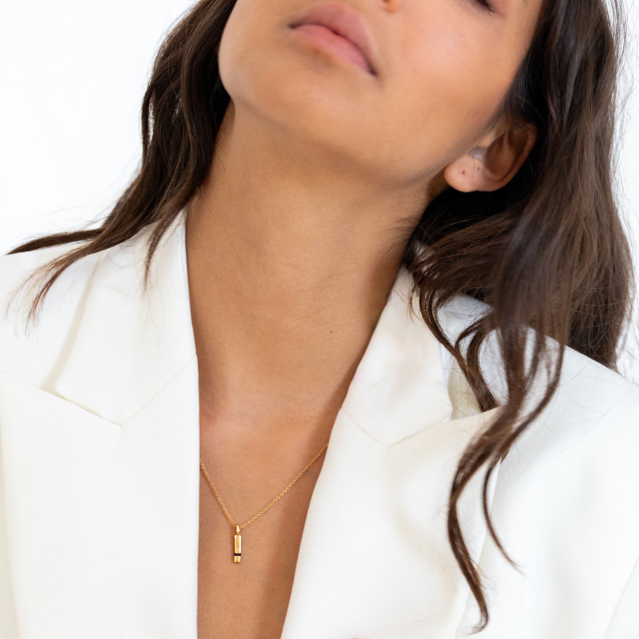 The Mini Between-Us Necklace - Thousand Fibres