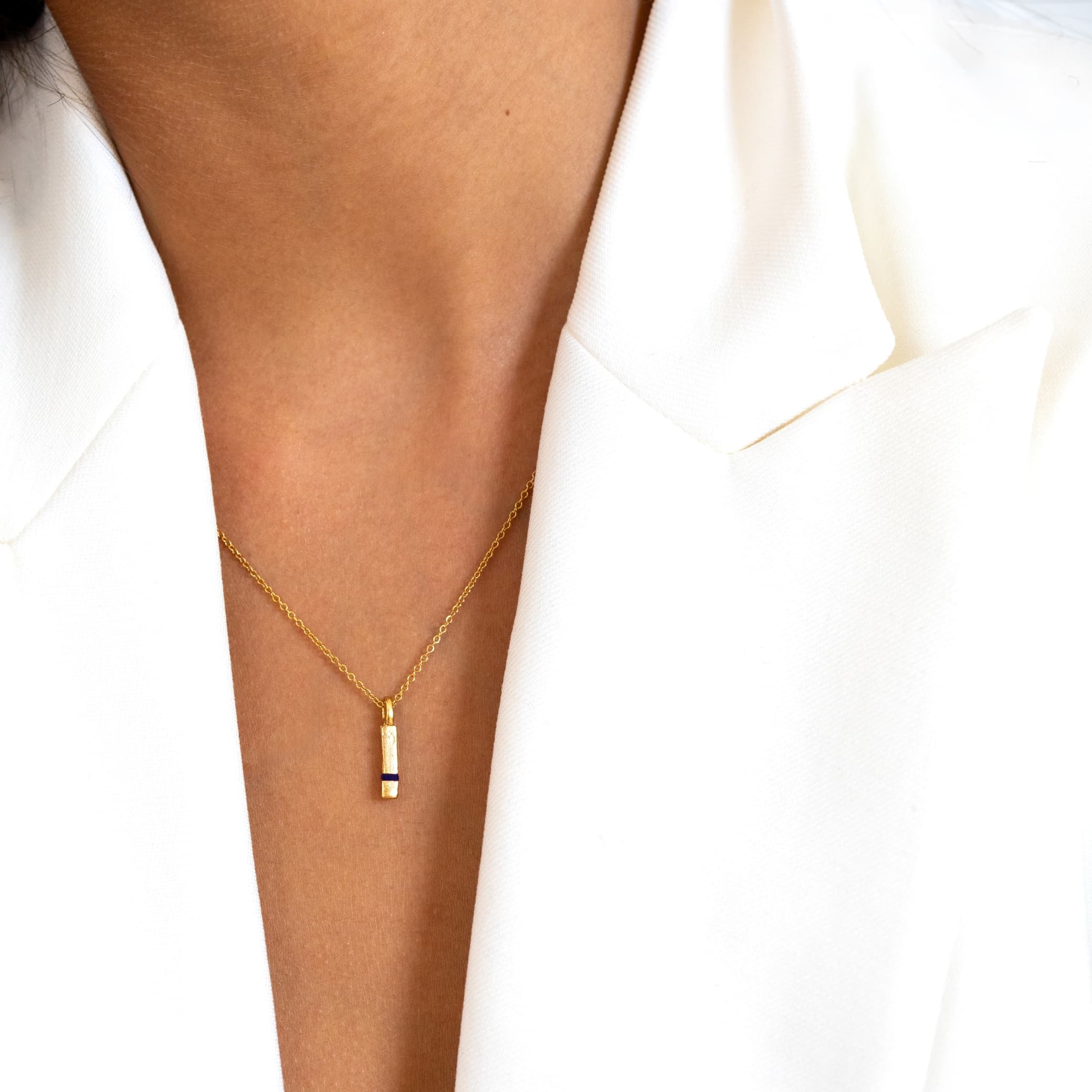 The Mini Between-Us Necklace - Thousand Fibres