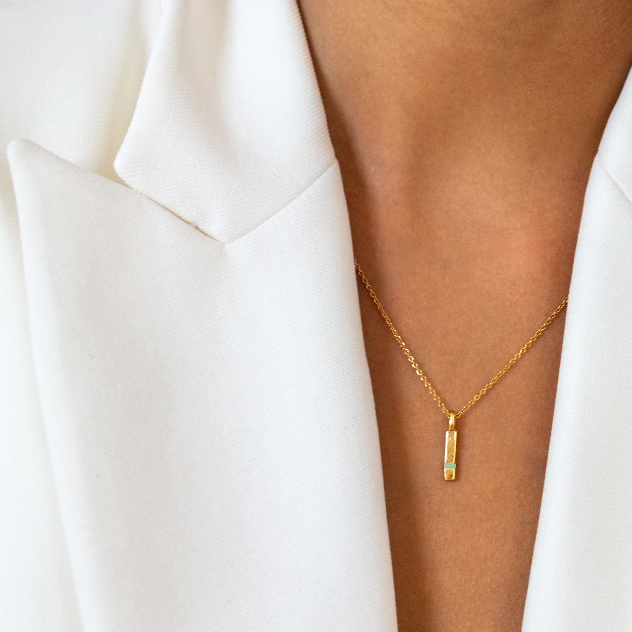 The Mini Between-Us Necklace - Thousand Fibres