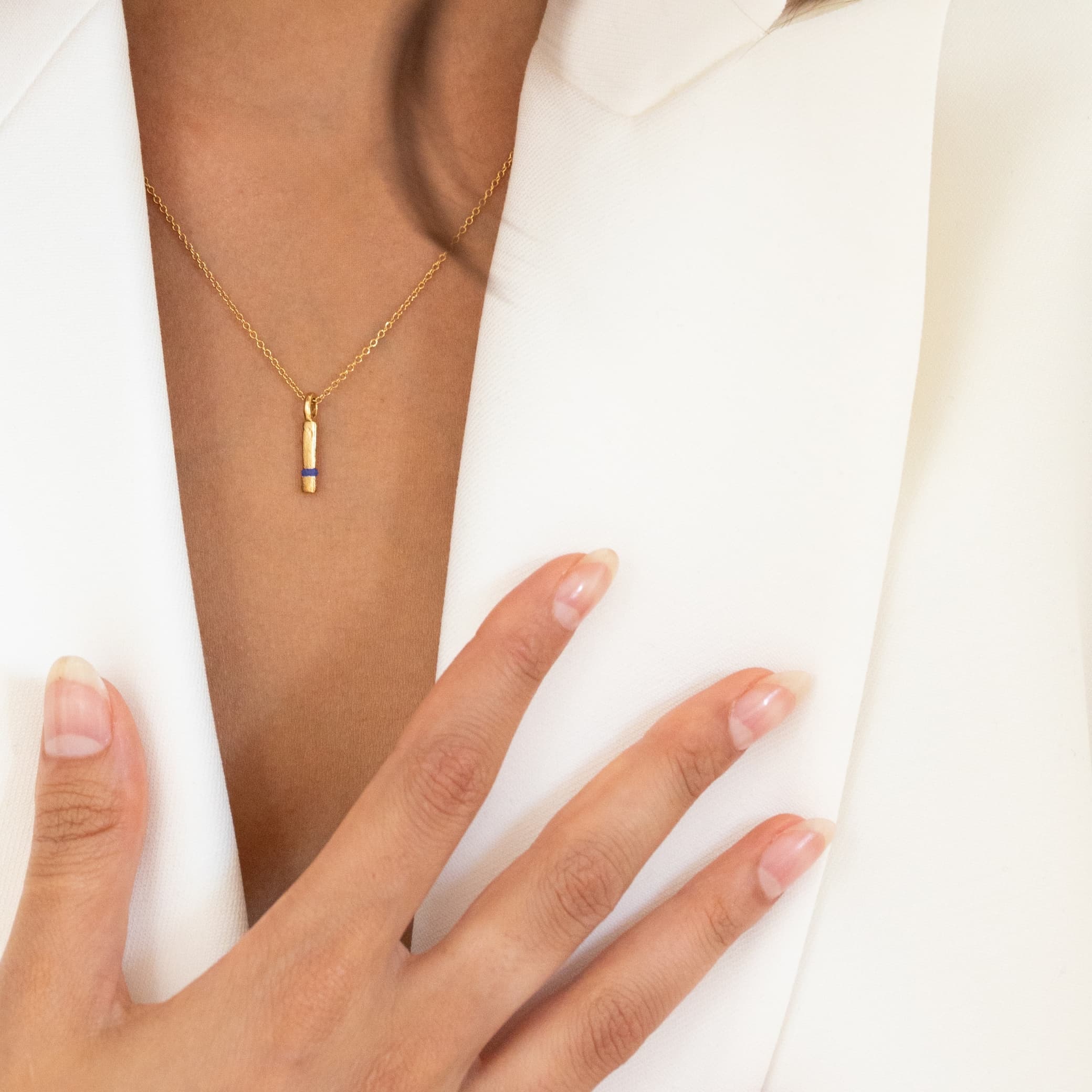 The Mini Between-Us Necklace - Thousand Fibres