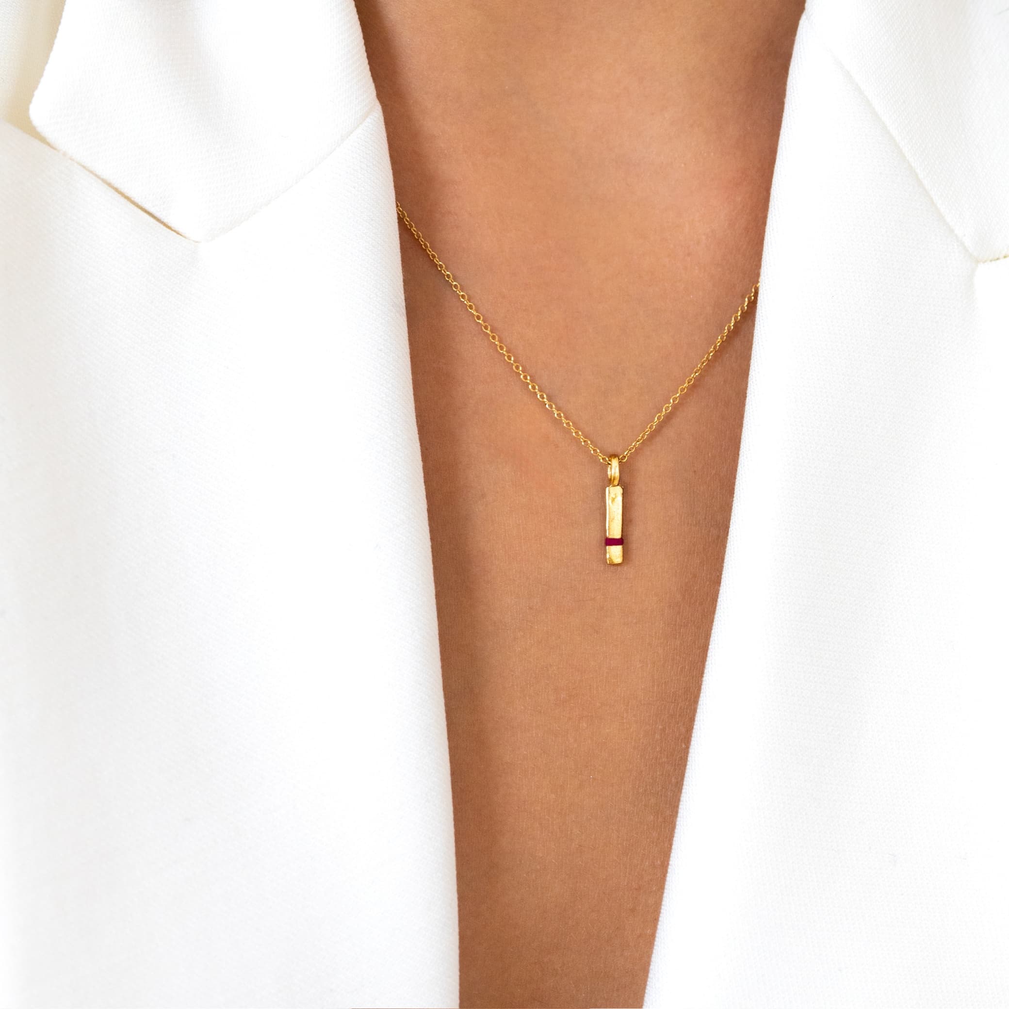 The Mini Between-Us Necklace - Thousand Fibres