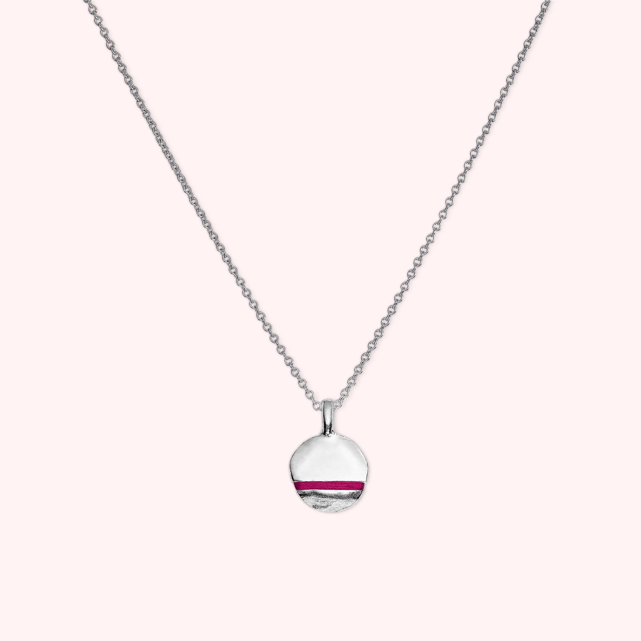 The Mini Full-Circle Necklace - Thousand Fibres