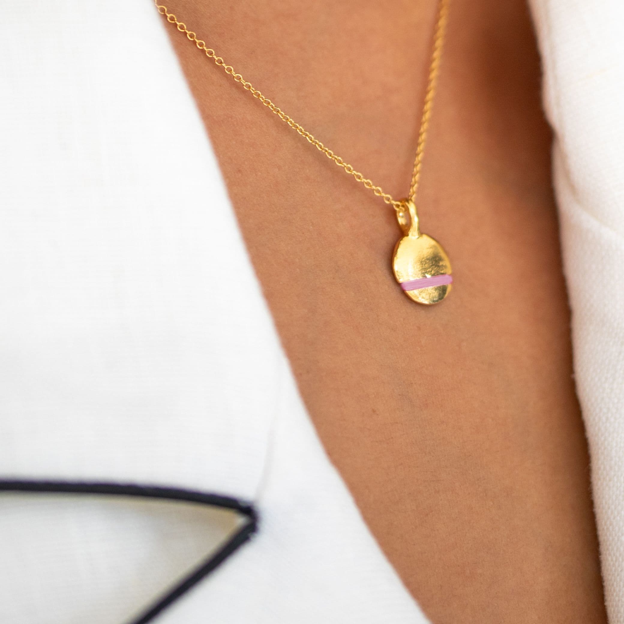 The Mini Full-Circle Necklace - Thousand Fibres