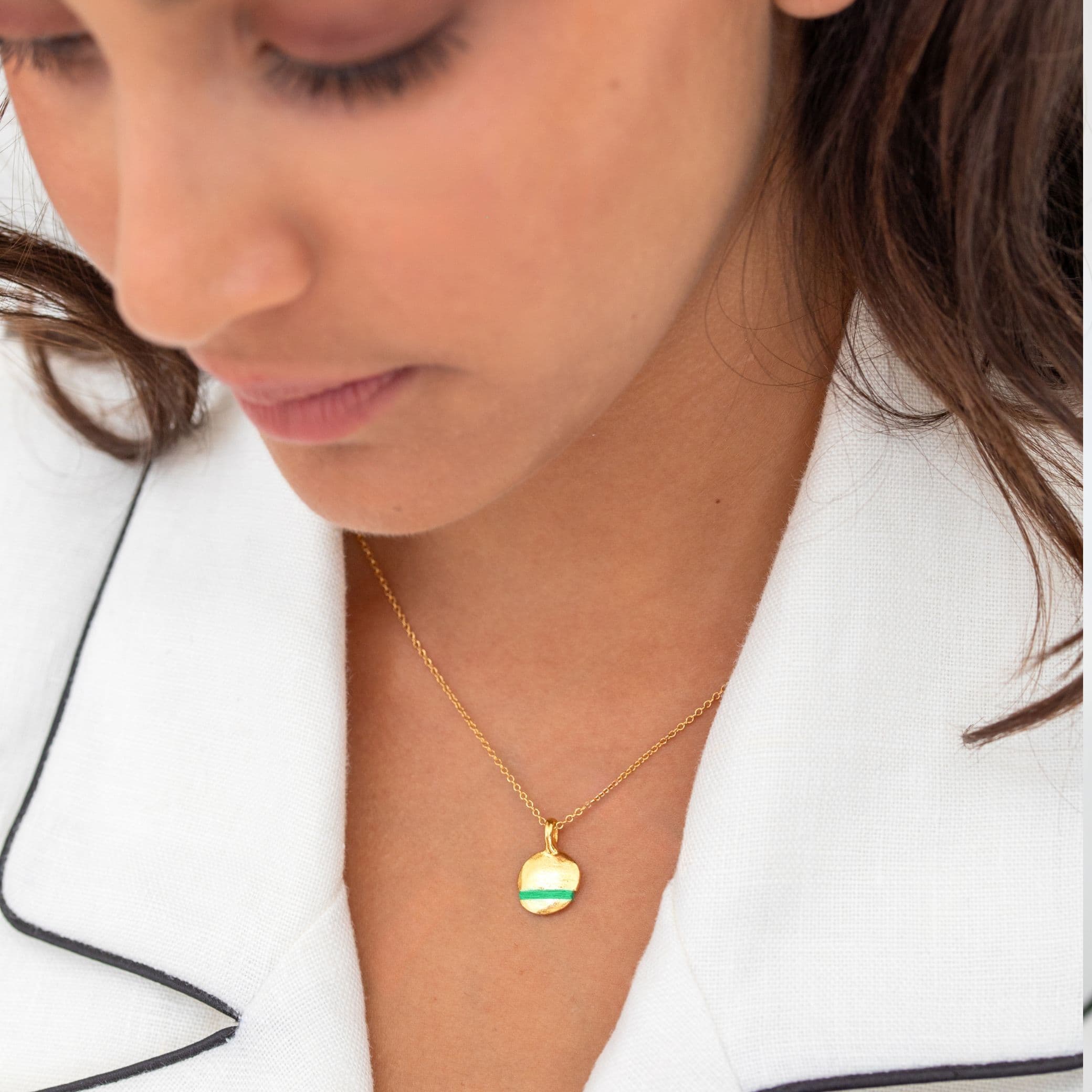 The Mini Full-Circle Necklace - Thousand Fibres