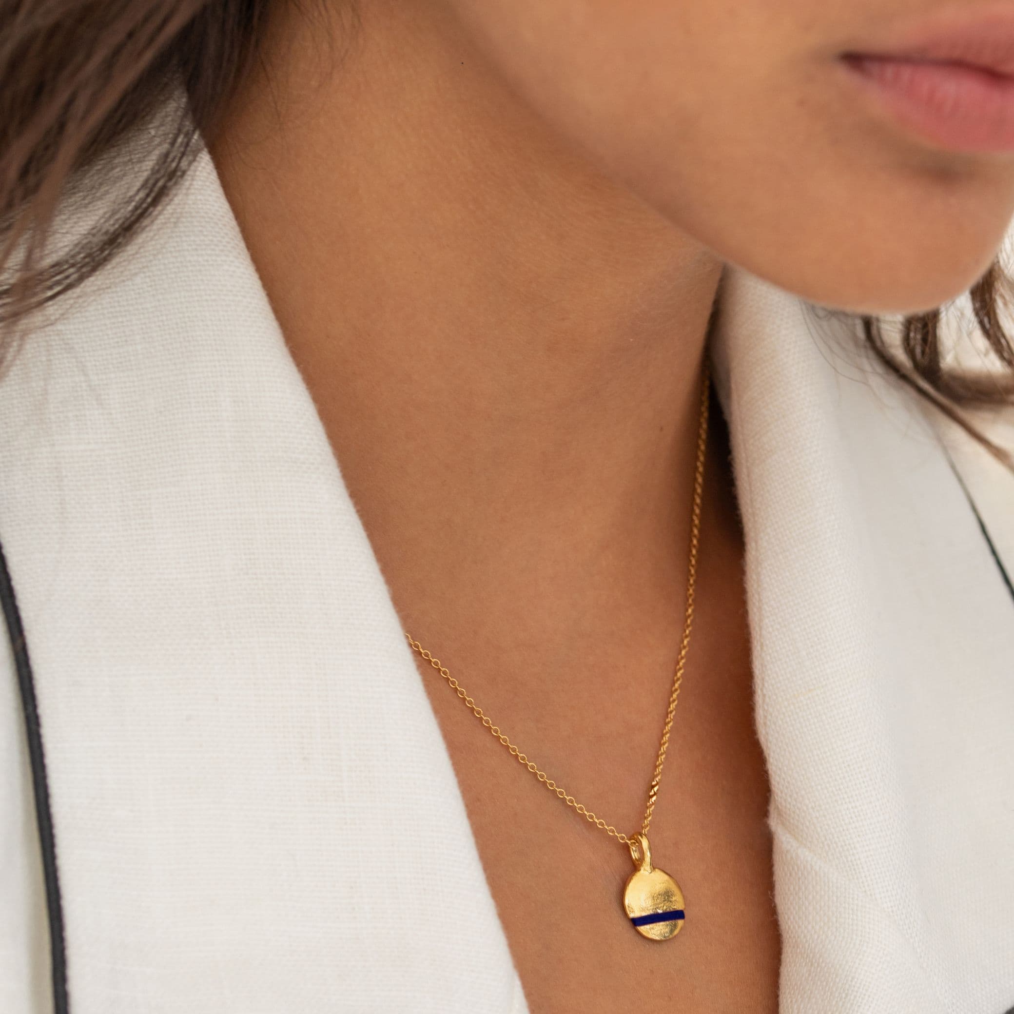 The Mini Full-Circle Necklace - Thousand Fibres