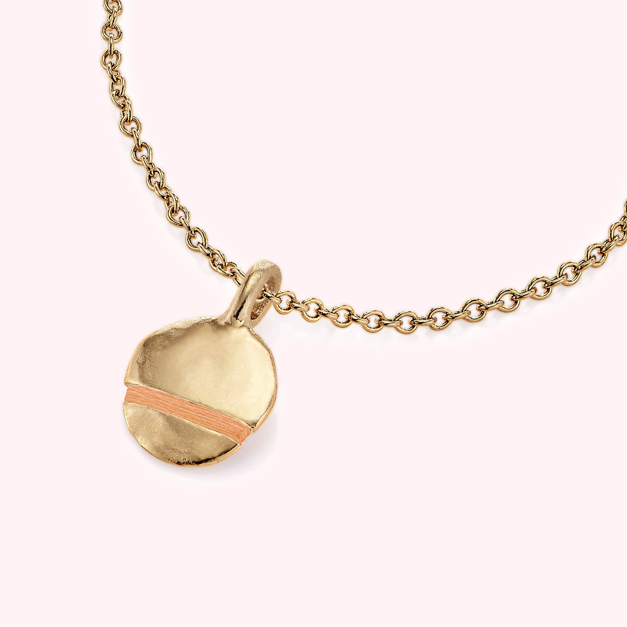 The Mini Full-Circle Necklace - Thousand Fibres