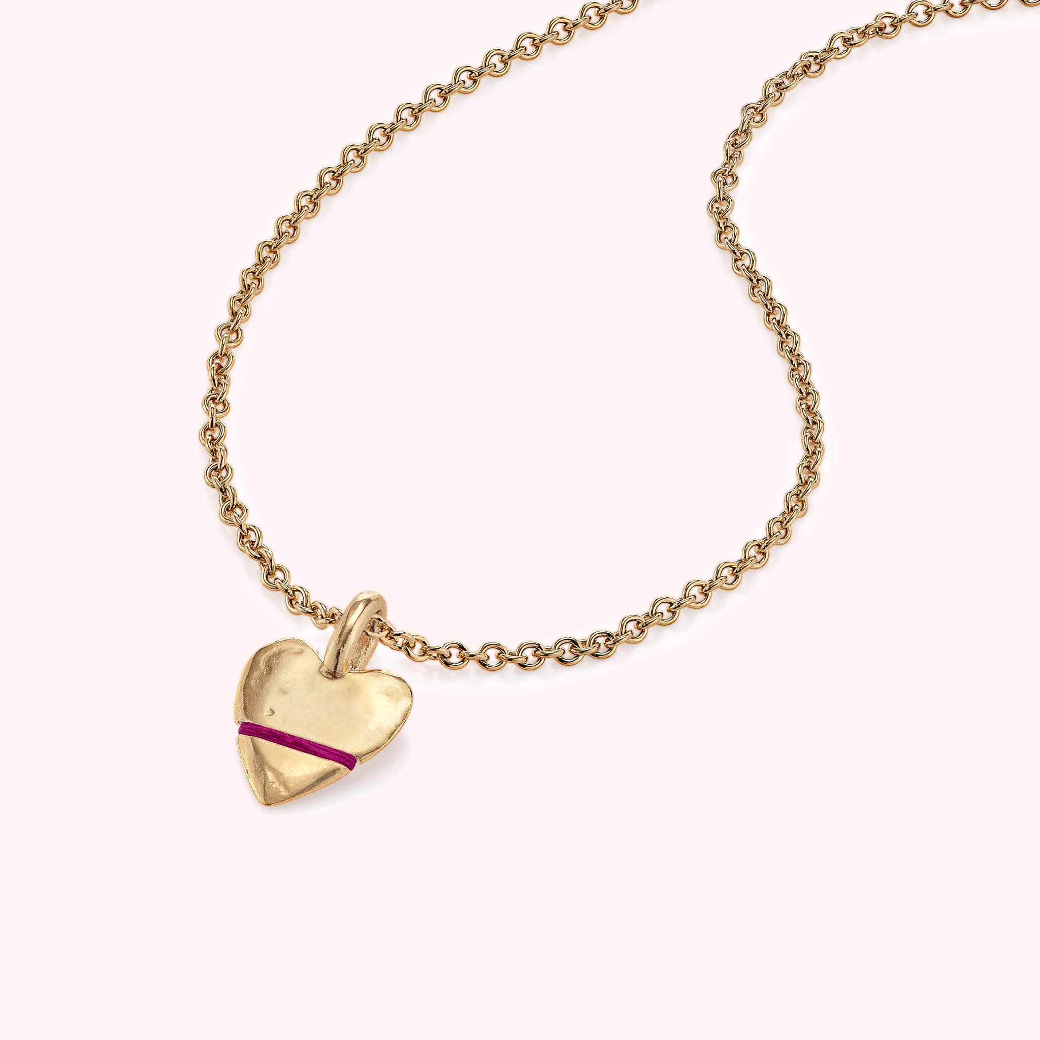 The Mini Heart-Full Necklace - Thousand Fibres