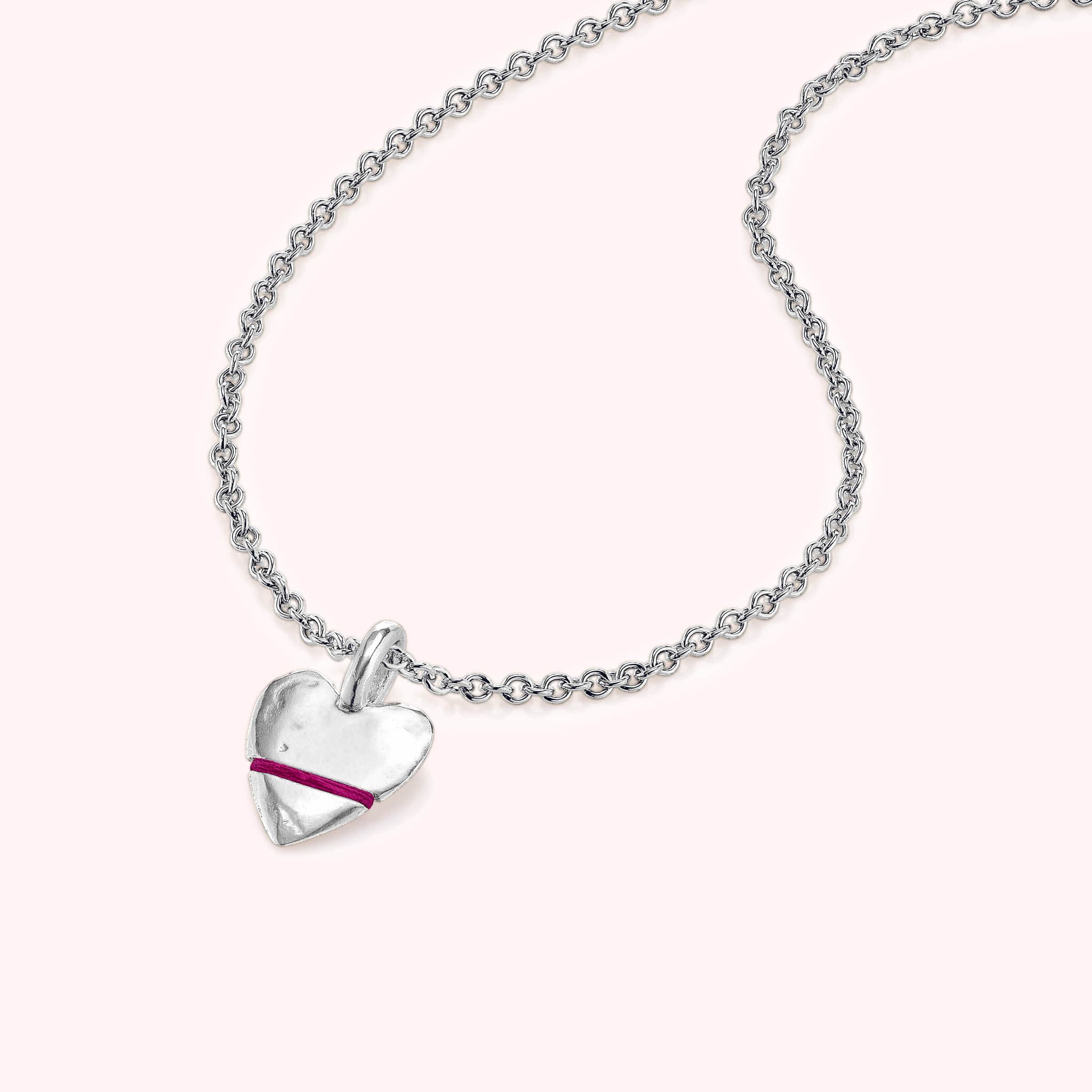 The Mini Heart-Full Necklace - Thousand Fibres
