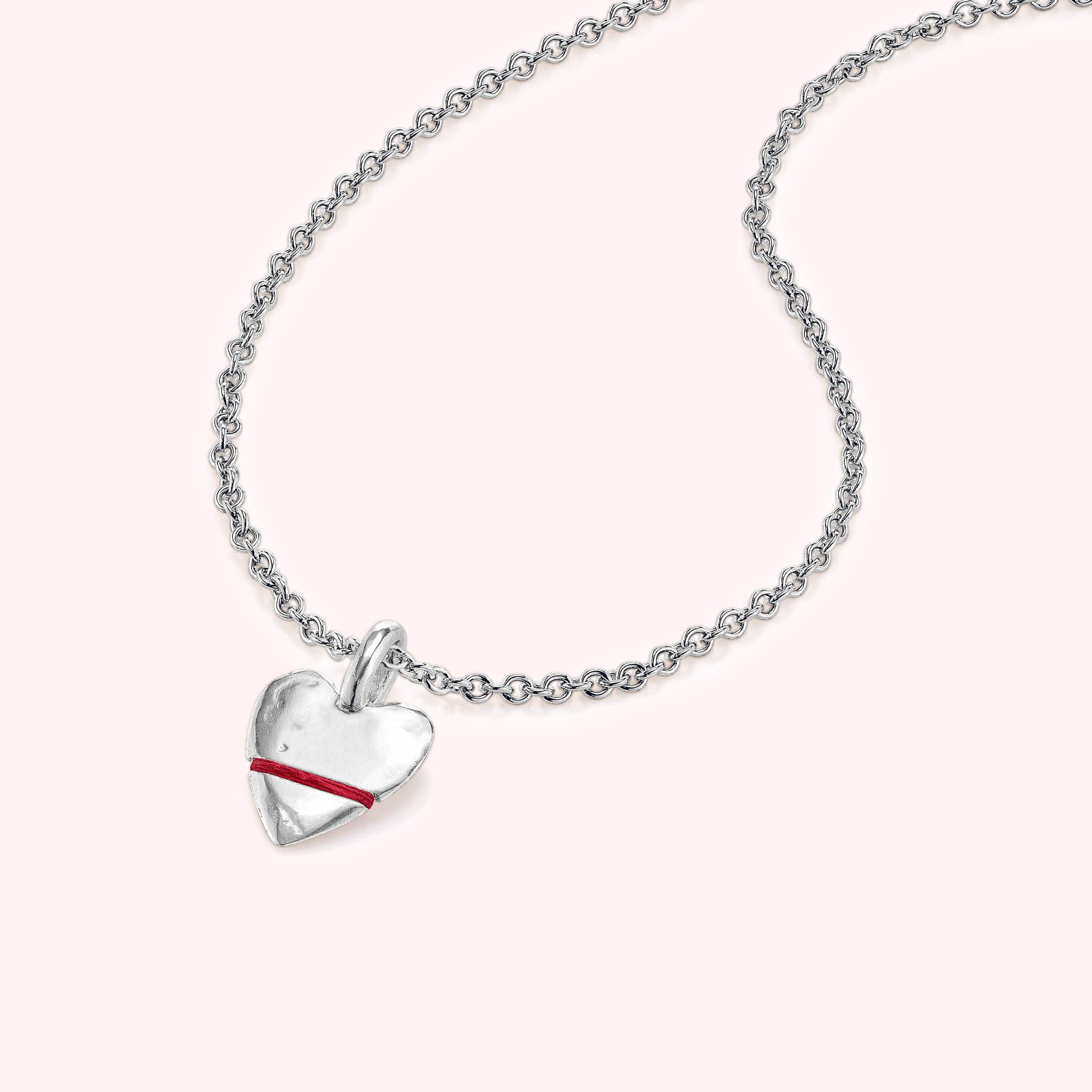 The Mini Heart-Full Necklace - Thousand Fibres