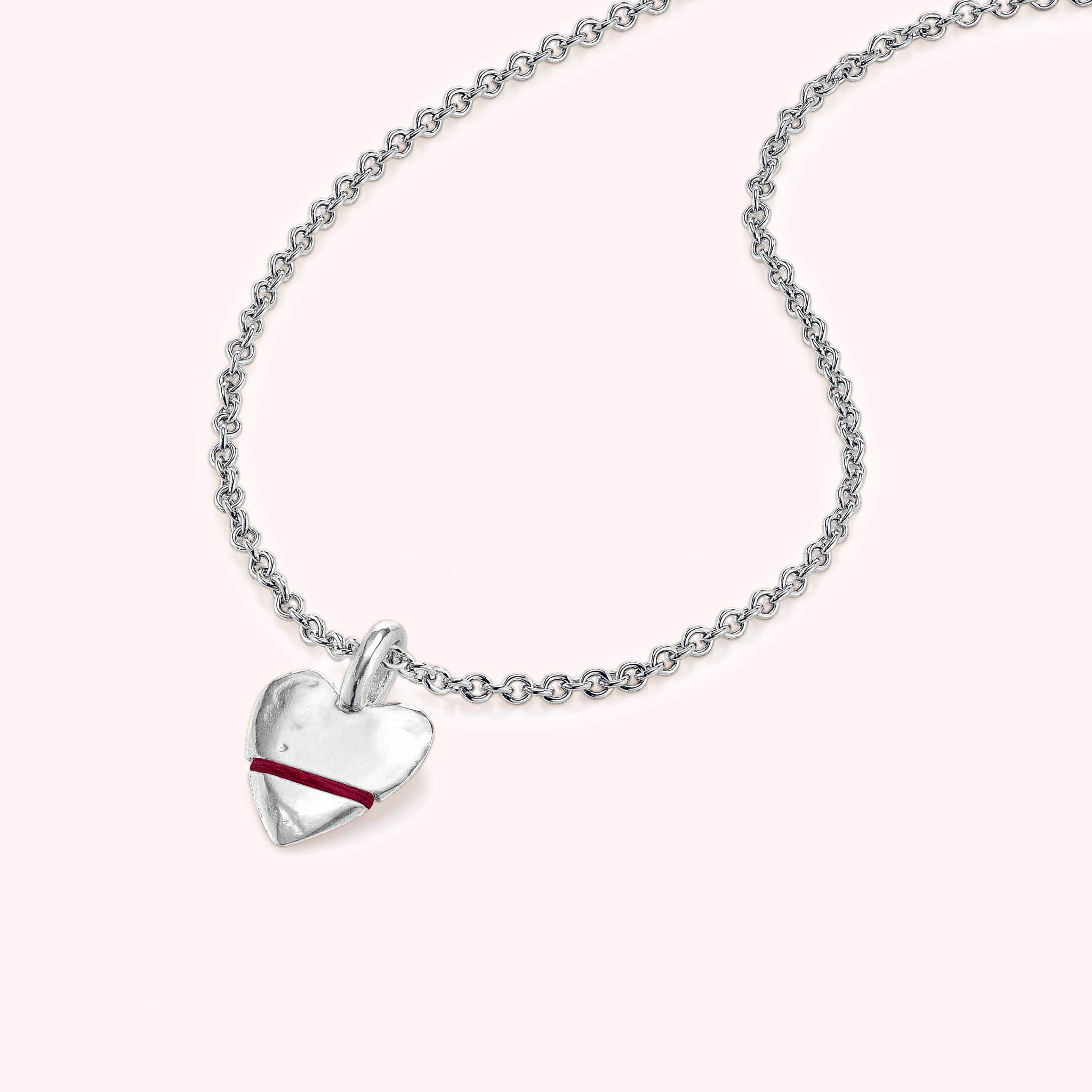 The Mini Heart-Full Necklace - Thousand Fibres