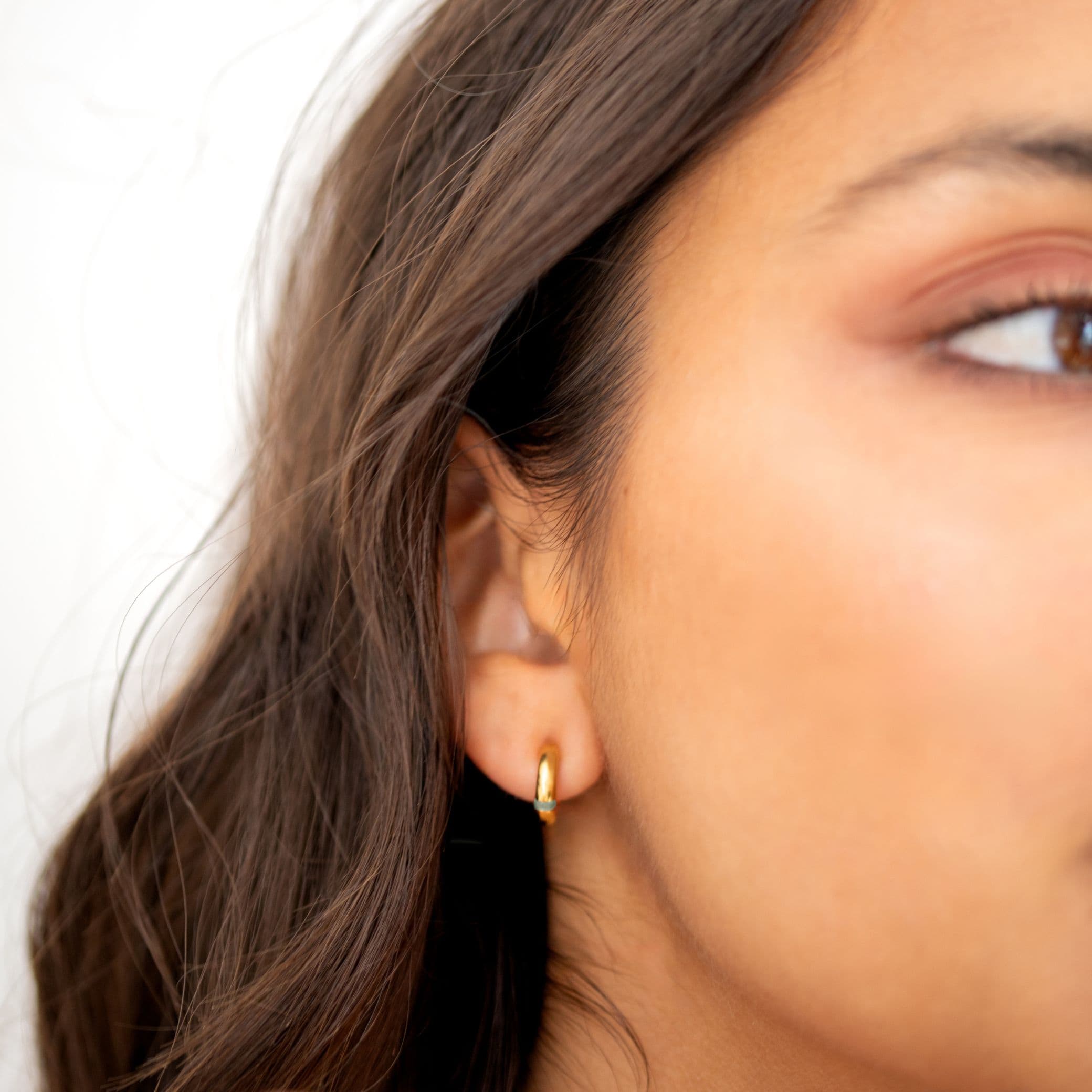 The Mini Simple Things Hoops - Thousand Fibres