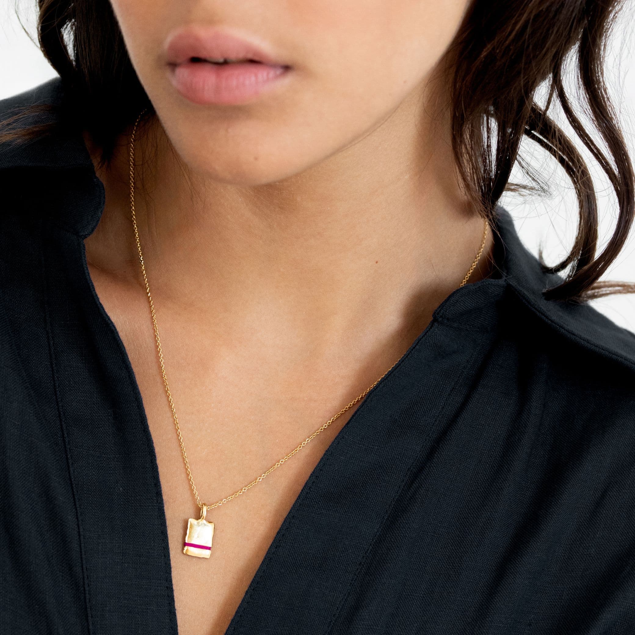 The Mini True Reflections Necklace - Thousand Fibres