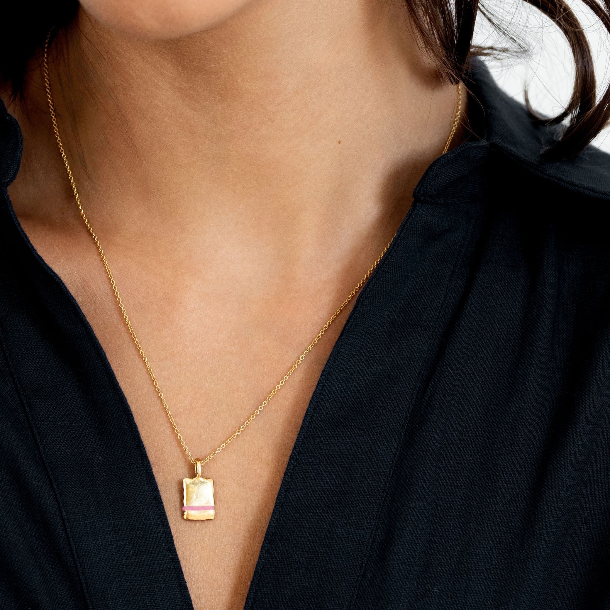 The Mini True Reflections Necklace - Thousand Fibres