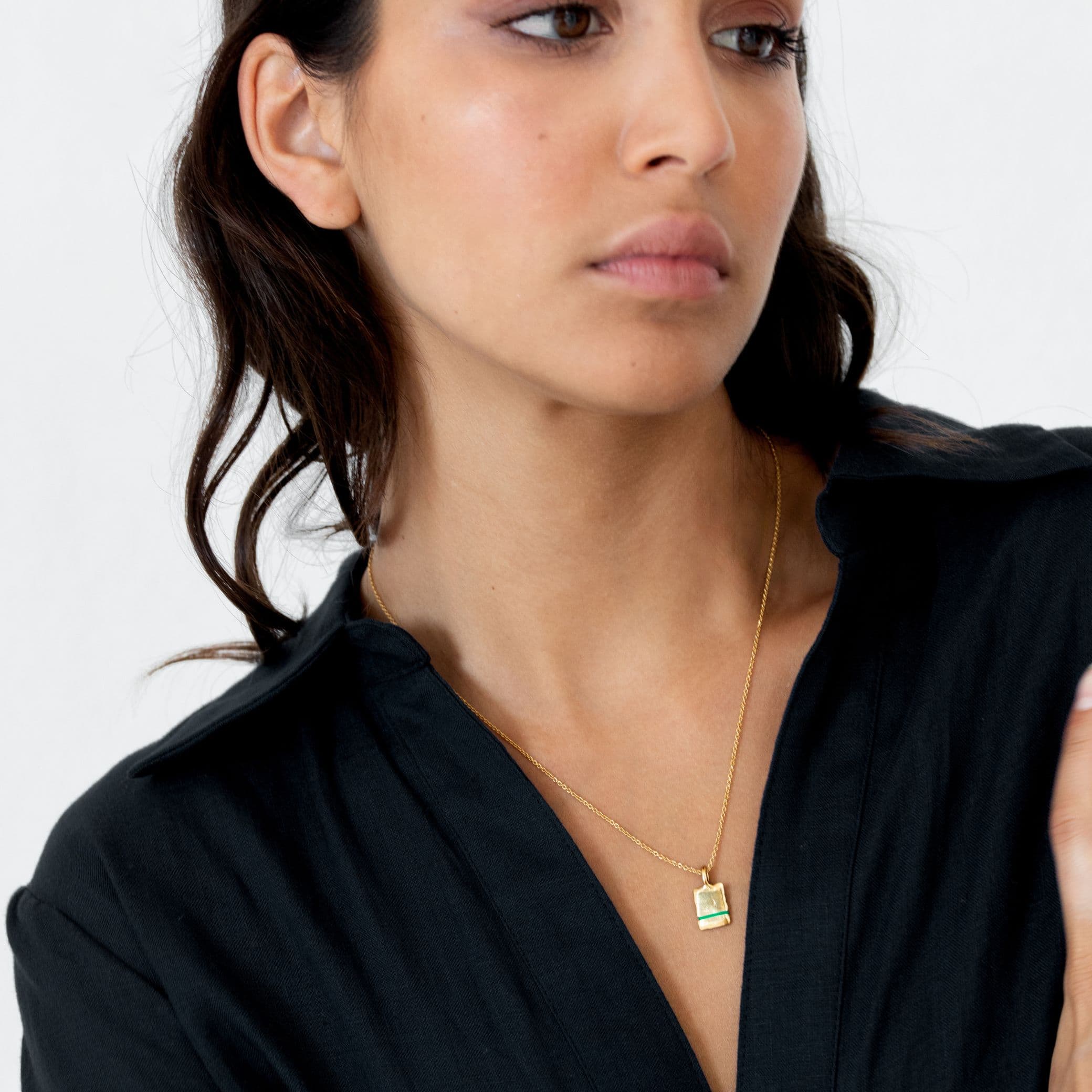 The Mini True Reflections Necklace - Thousand Fibres