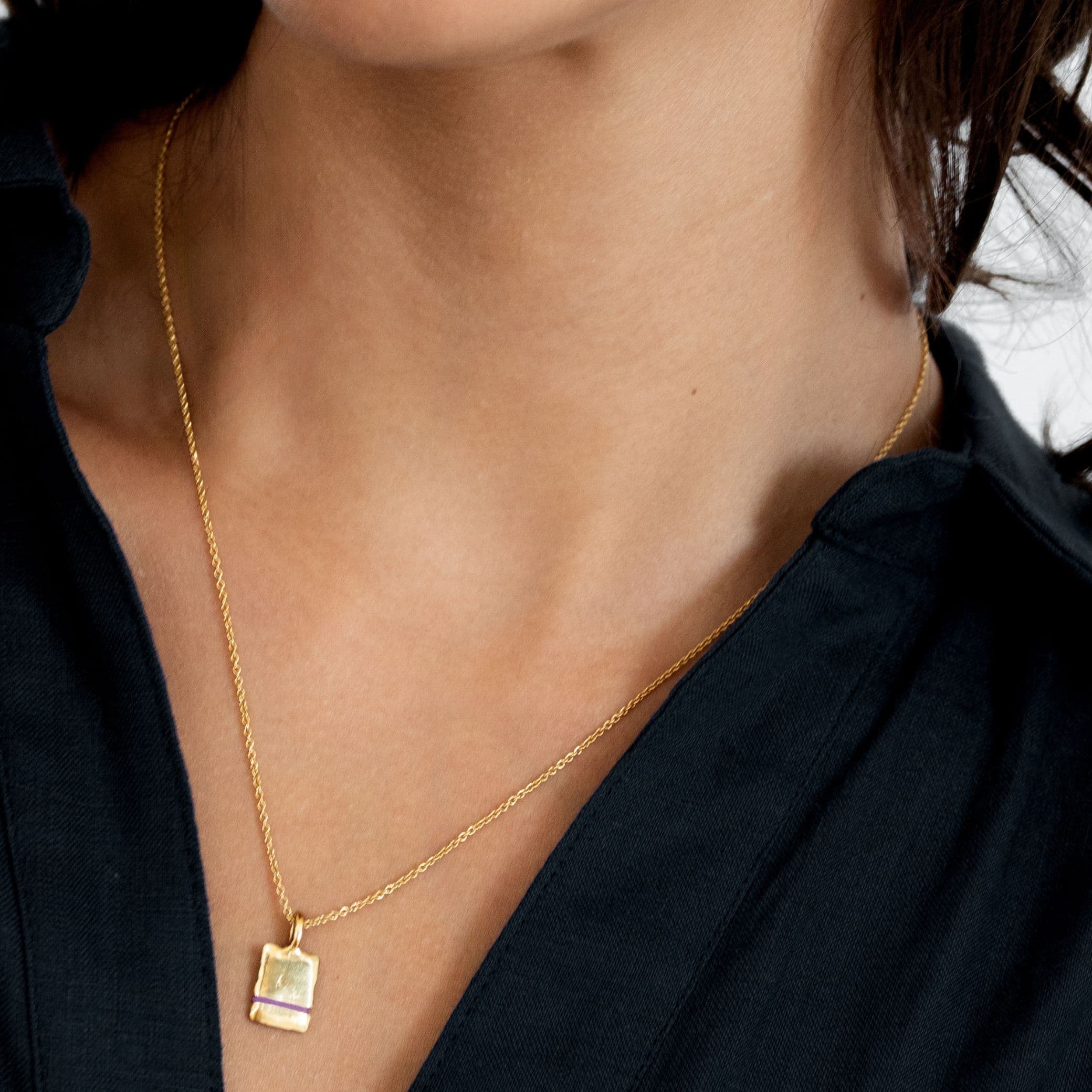 The Mini True Reflections Necklace - Thousand Fibres