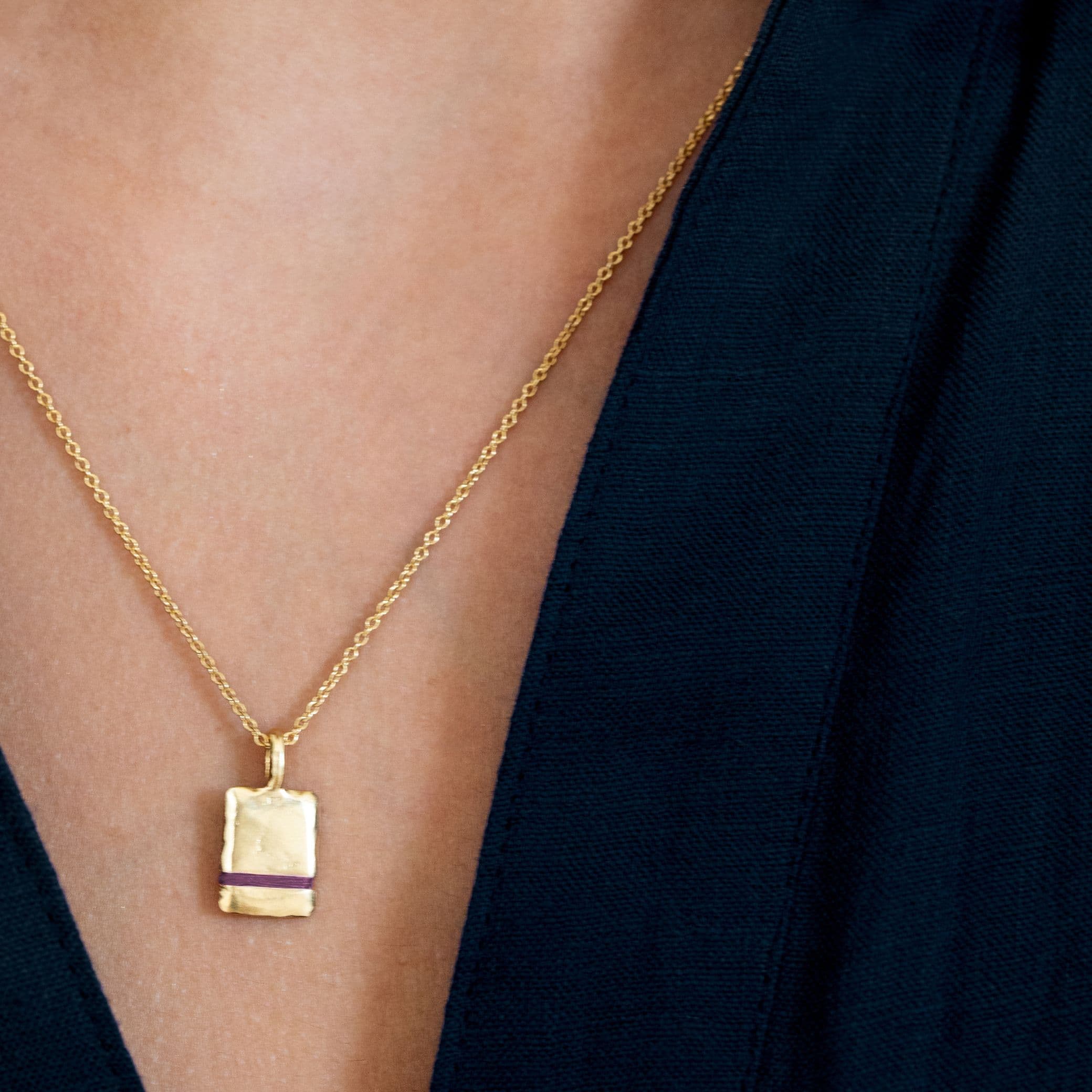 The Mini True Reflections Necklace - Thousand Fibres