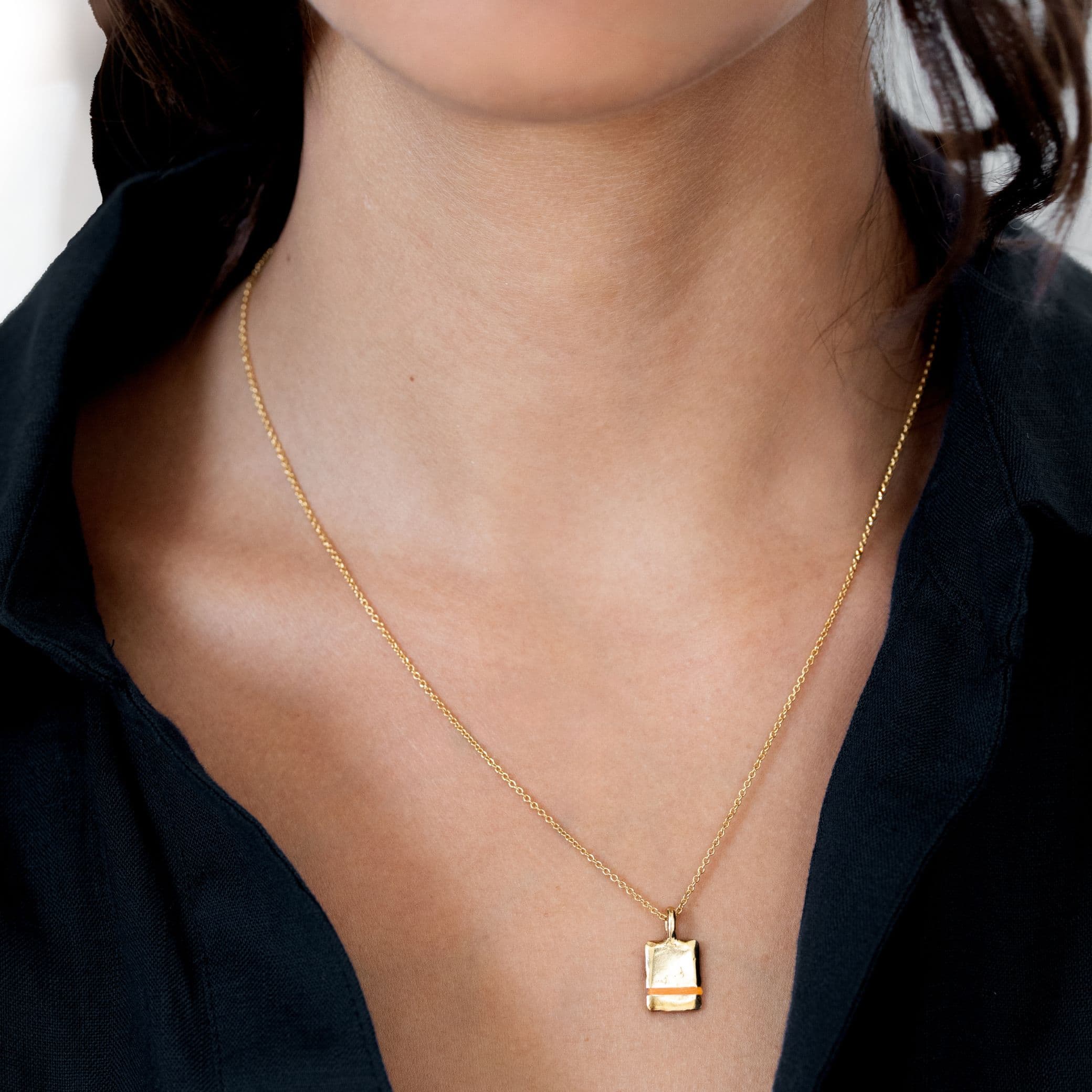 The Mini True Reflections Necklace - Thousand Fibres