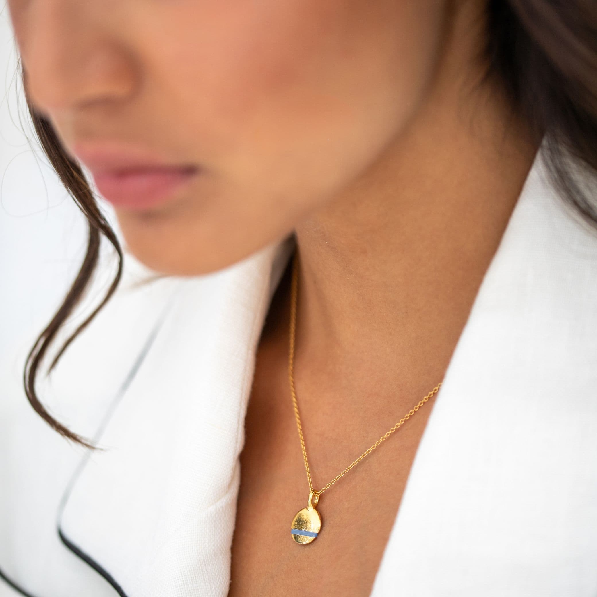 The Mini Full-Circle Necklace - Thousand Fibres