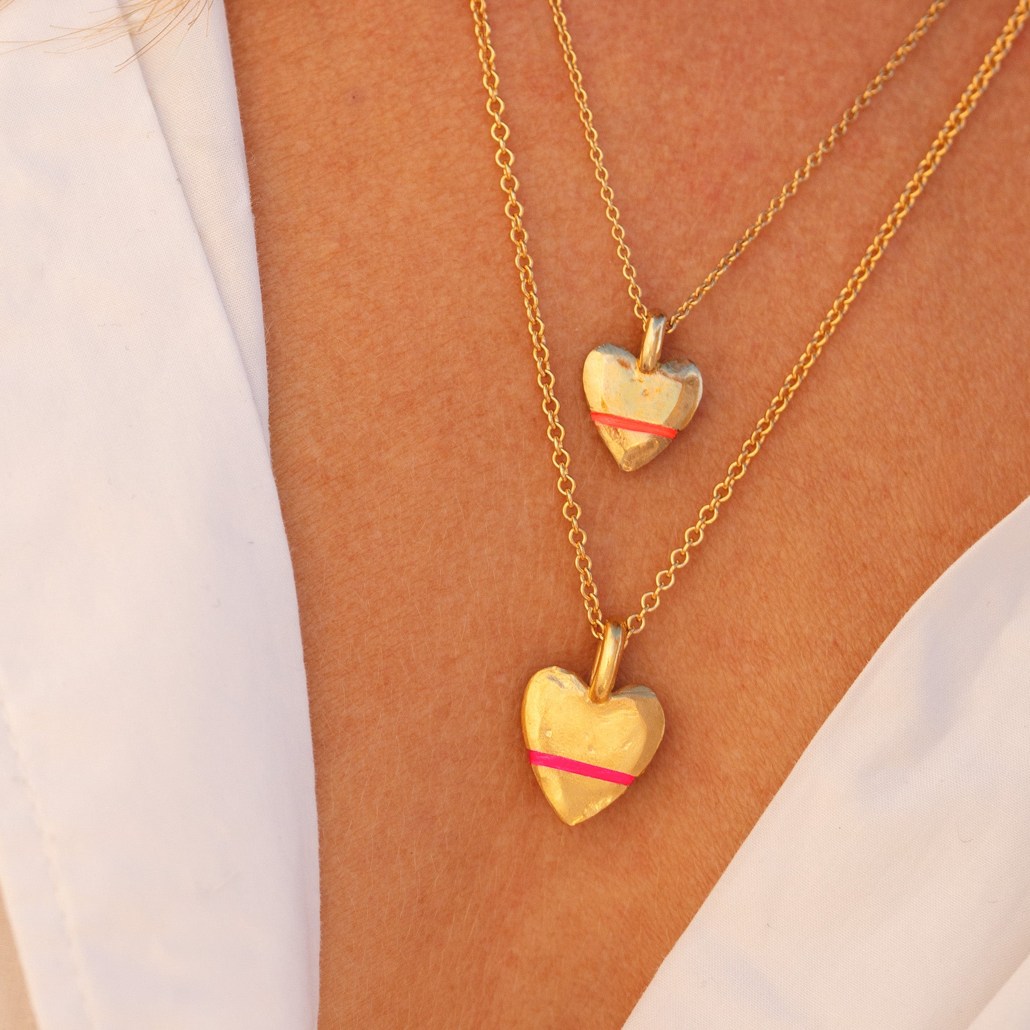 The Tiny Talisman Heart-Full Necklace