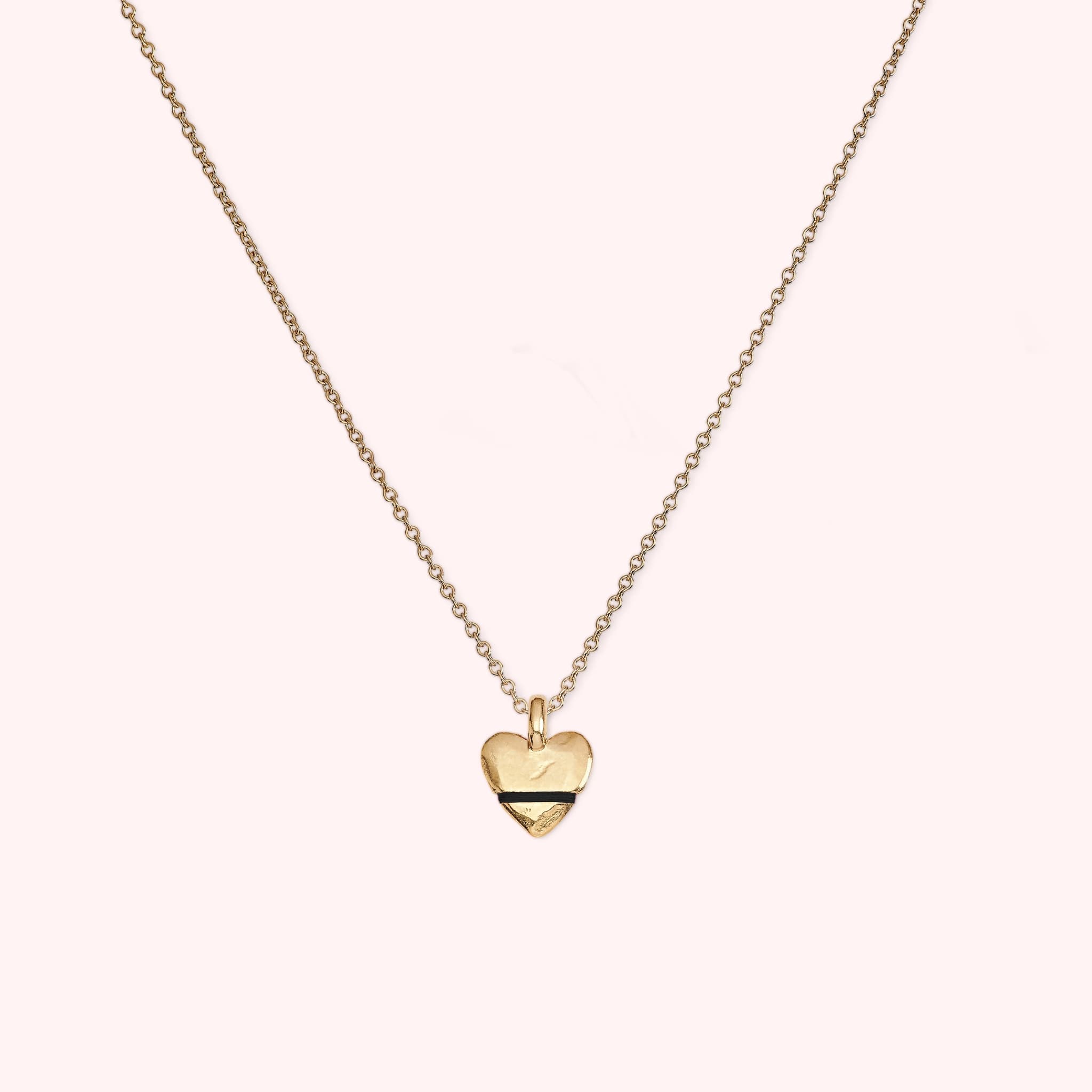 The Tiny Talisman Heart-Full Necklace - Thousand Fibres