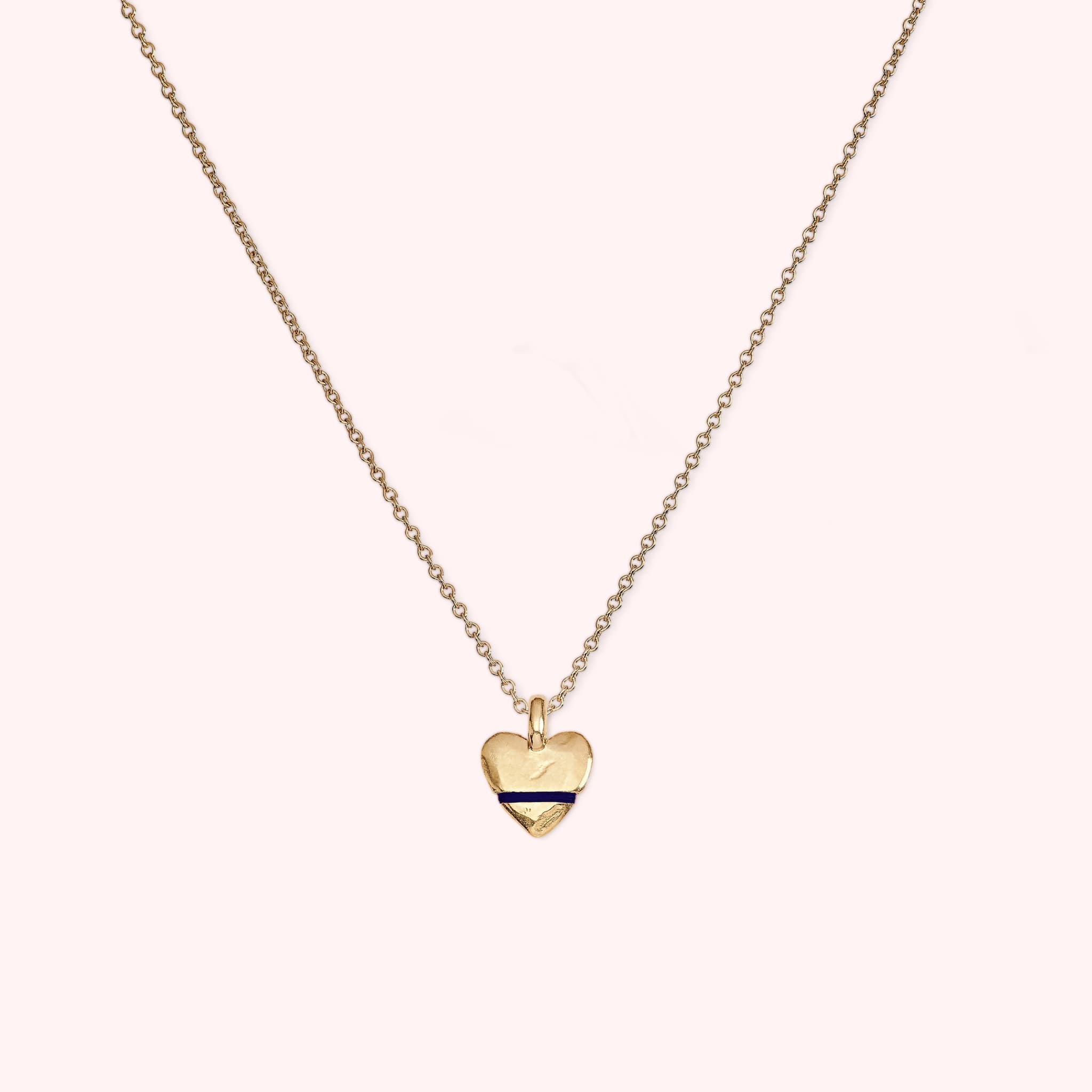 The Tiny Talisman Heart-Full Necklace - Thousand Fibres