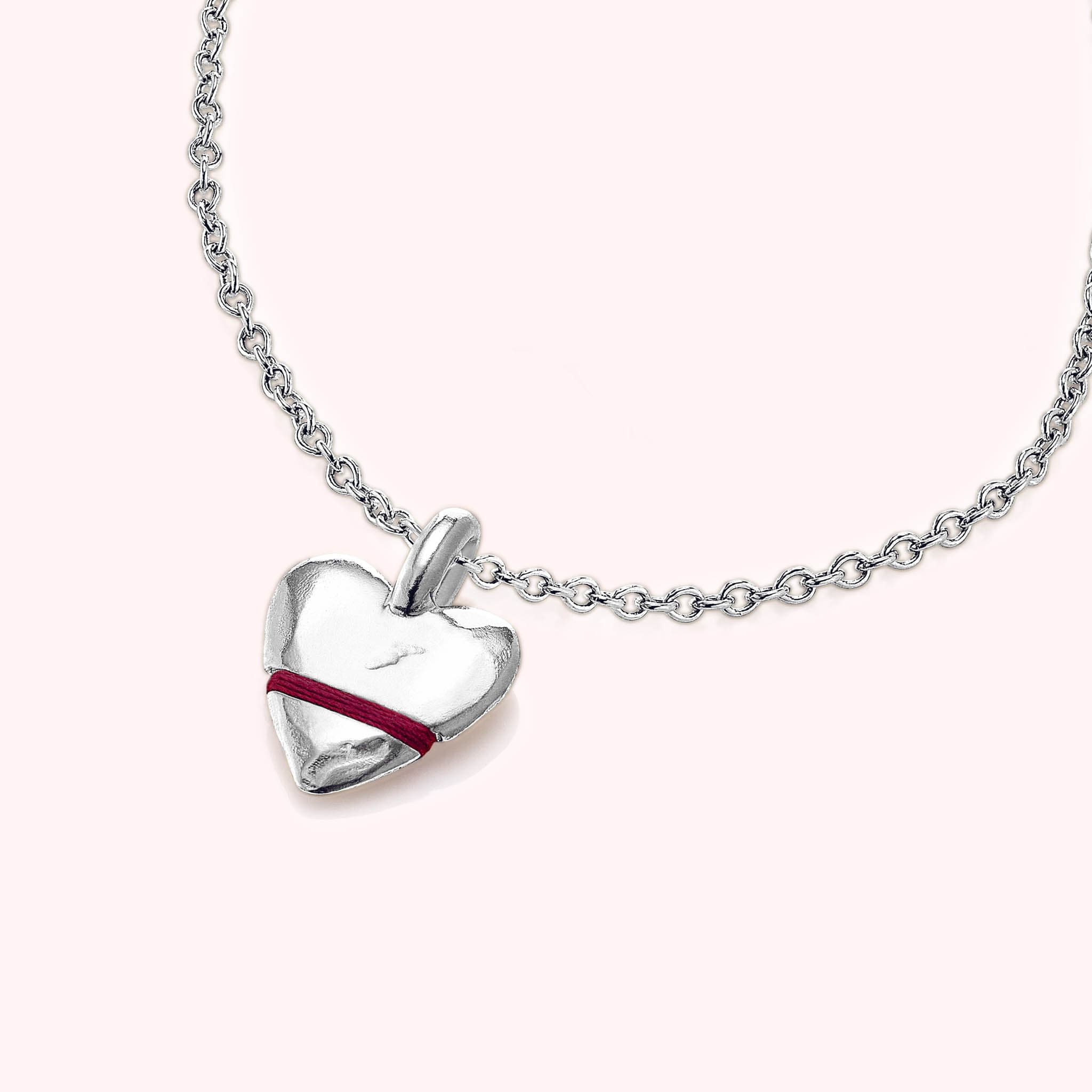 The Tiny Talisman Heart-Full Necklace - Thousand Fibres