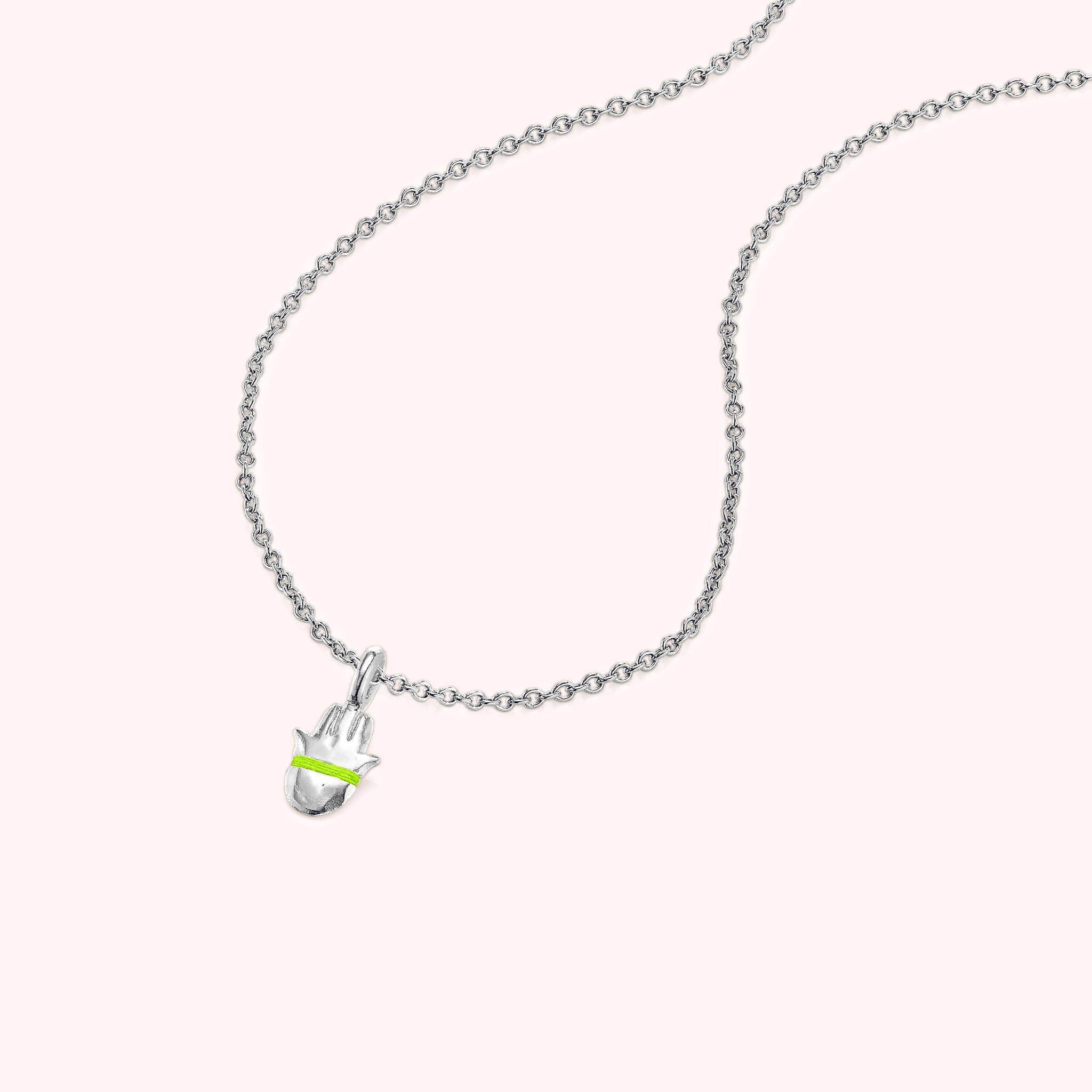 The Tiny Talisman Hamsa Necklace
