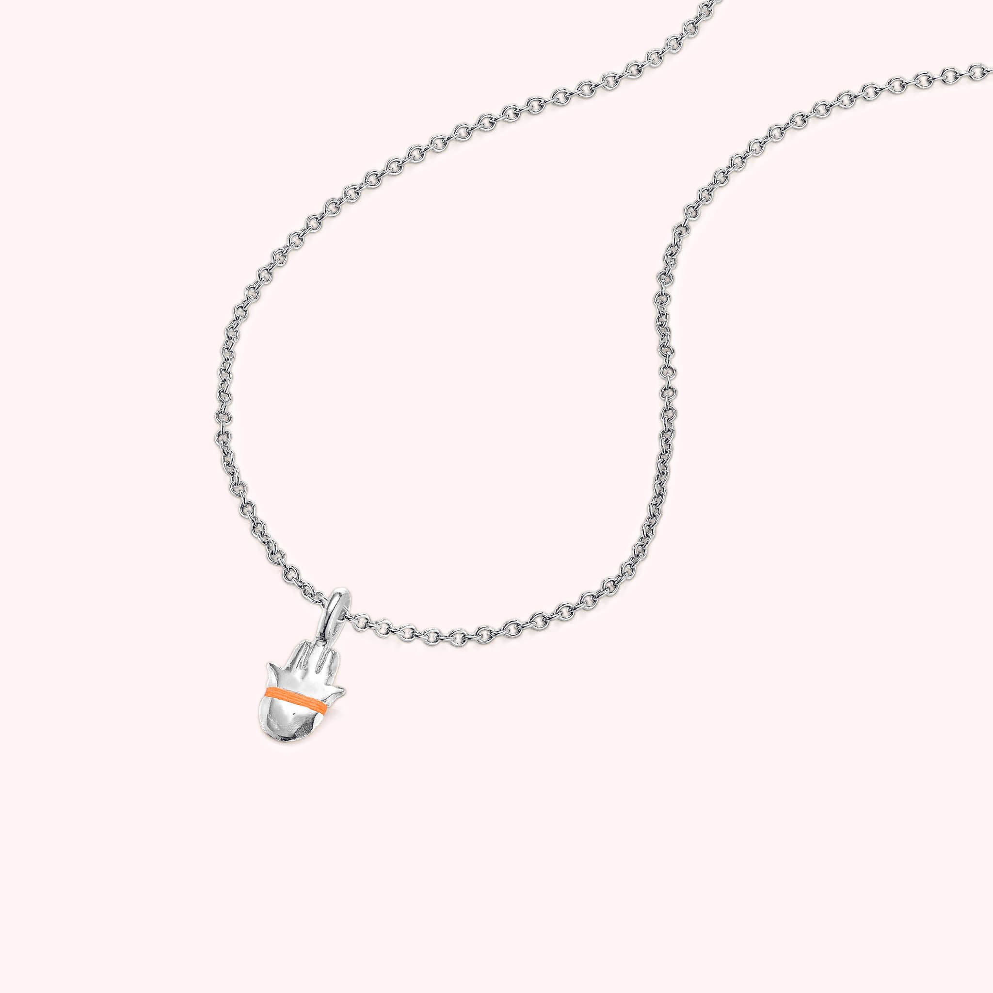 The Tiny Talisman Hamsa Necklace