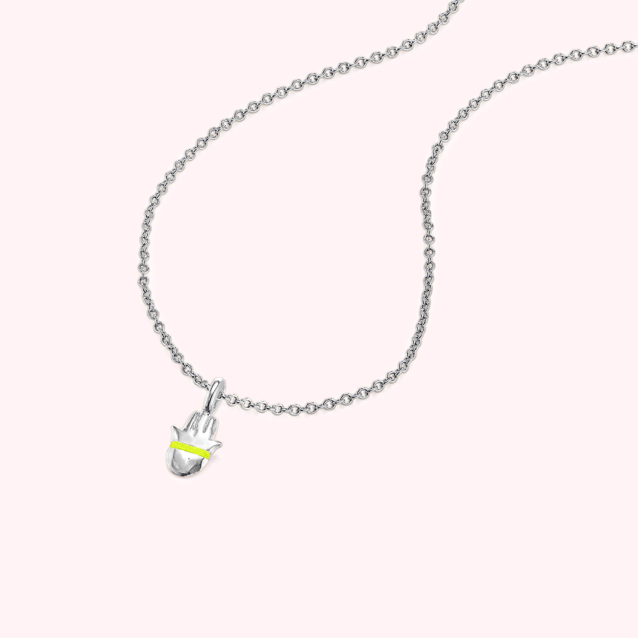 The Tiny Talisman Hamsa Necklace