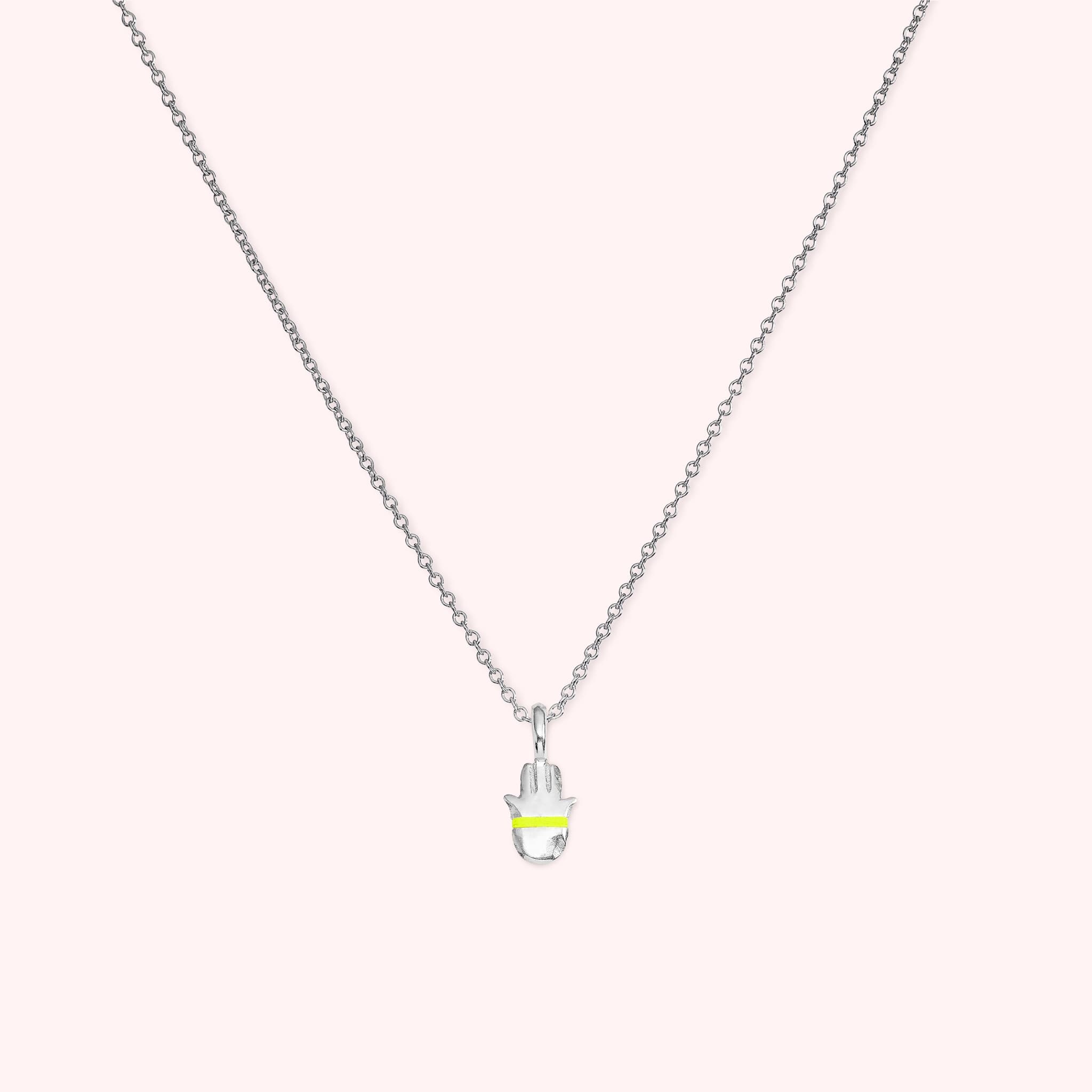 The Tiny Talisman Hamsa Necklace