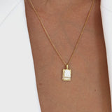 The Pearl Mini True Reflections Necklace