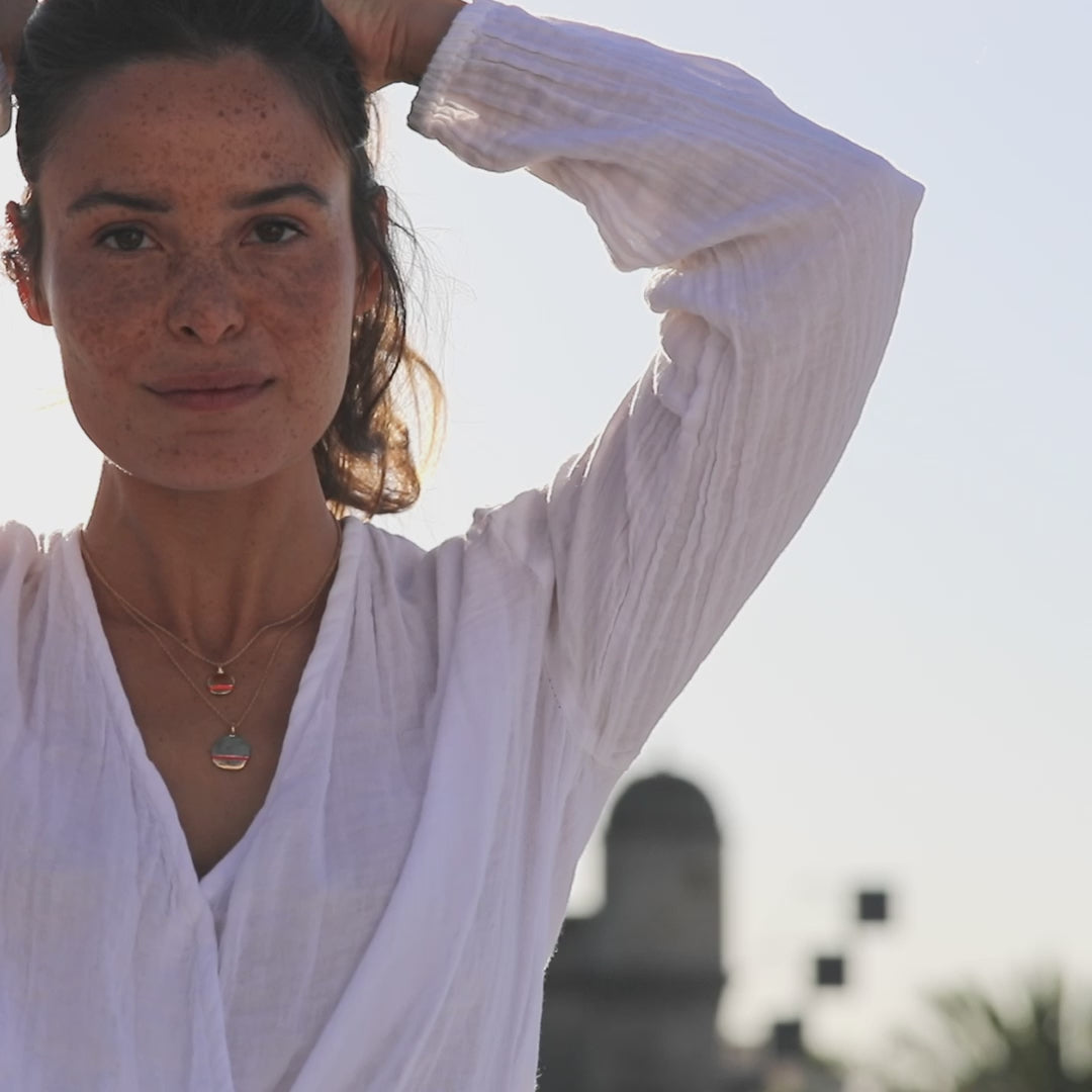 The Midi Full-Circle Necklace - Thousand Fibres