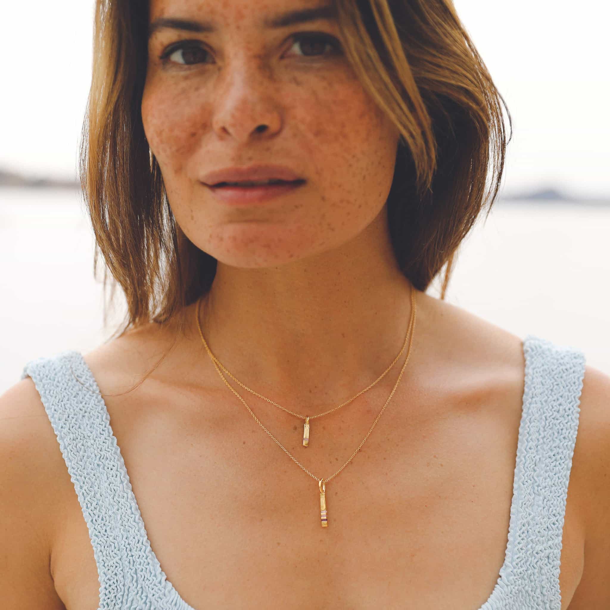 The Mini Between-Us Necklace - Thousand Fibres