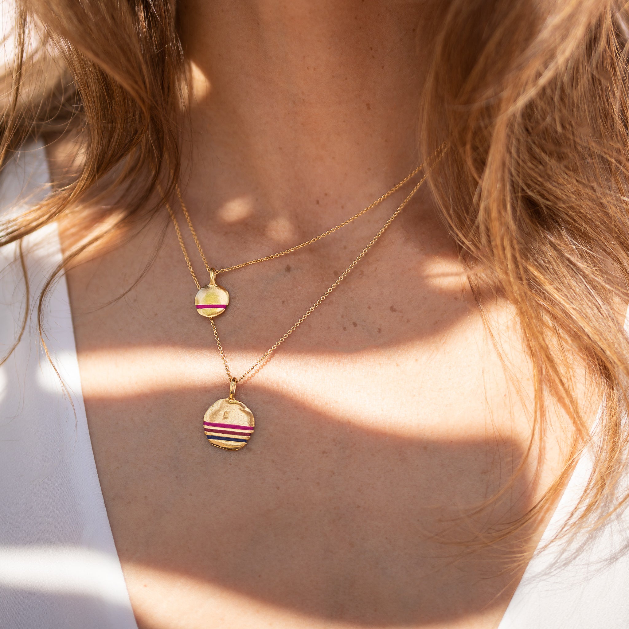 The Mini Full-Circle Necklace - Thousand Fibres