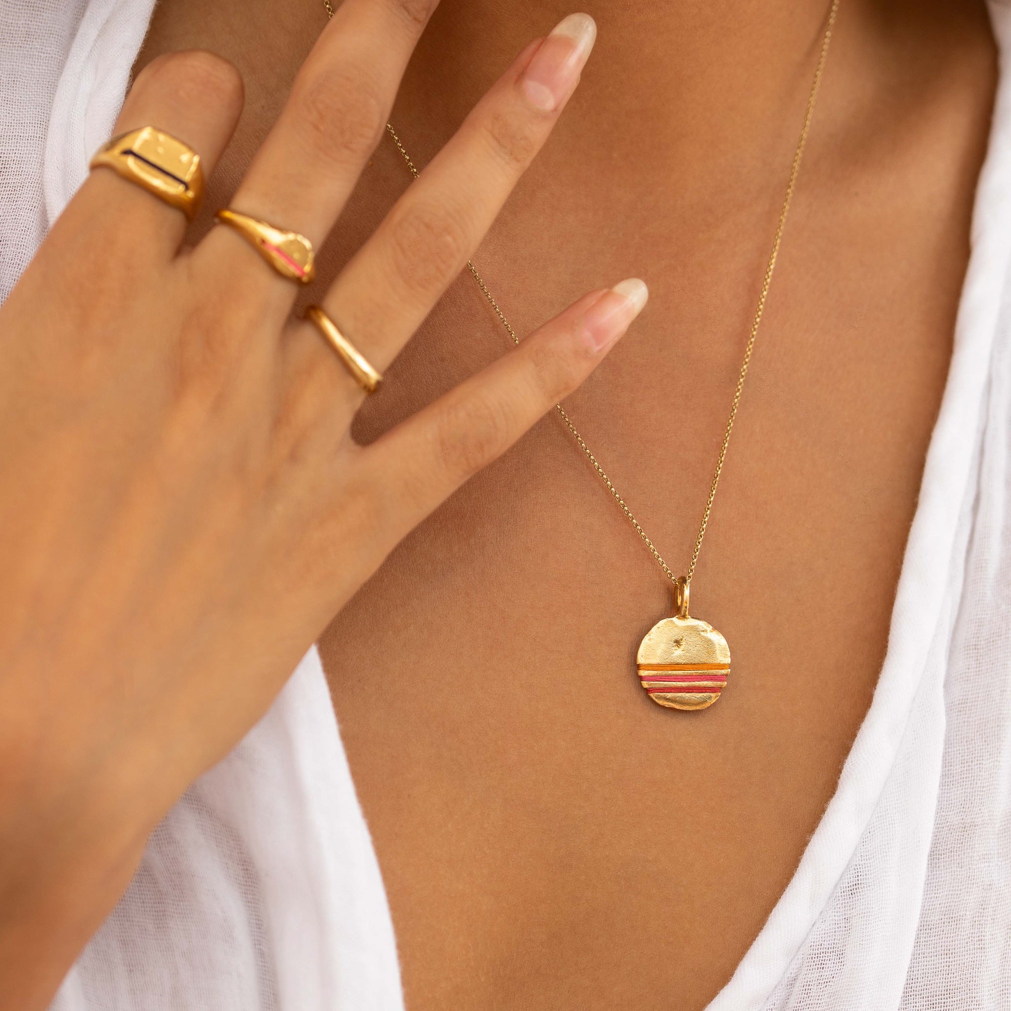 The Full-Circle Necklace - Thousand Fibres