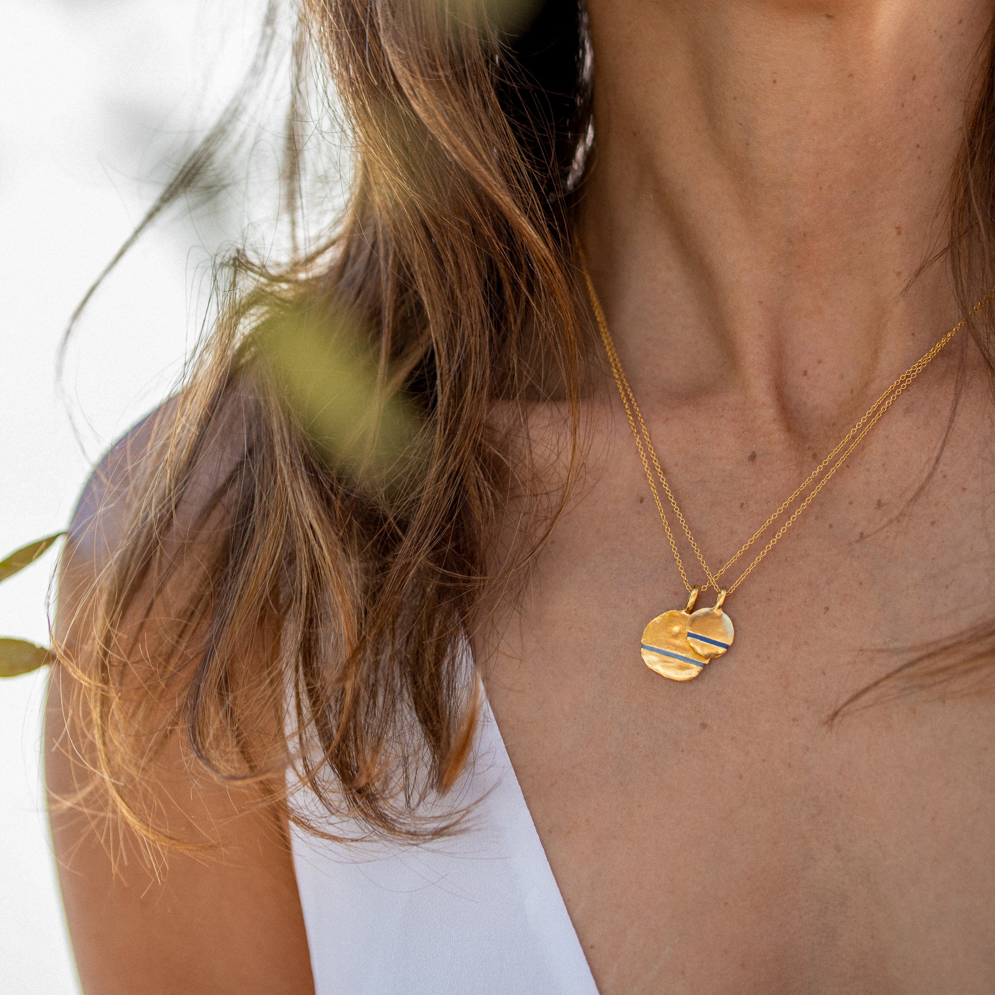 The Mini Full-Circle Necklace - Thousand Fibres