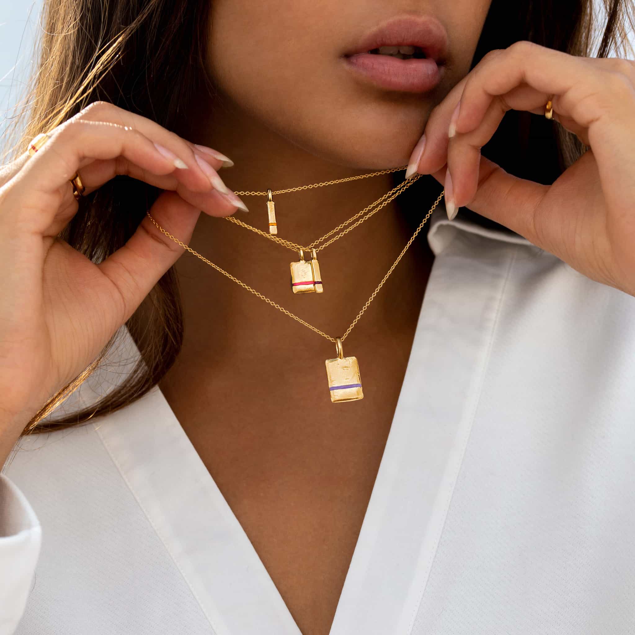 The Midi True Reflections Necklace - Thousand Fibres