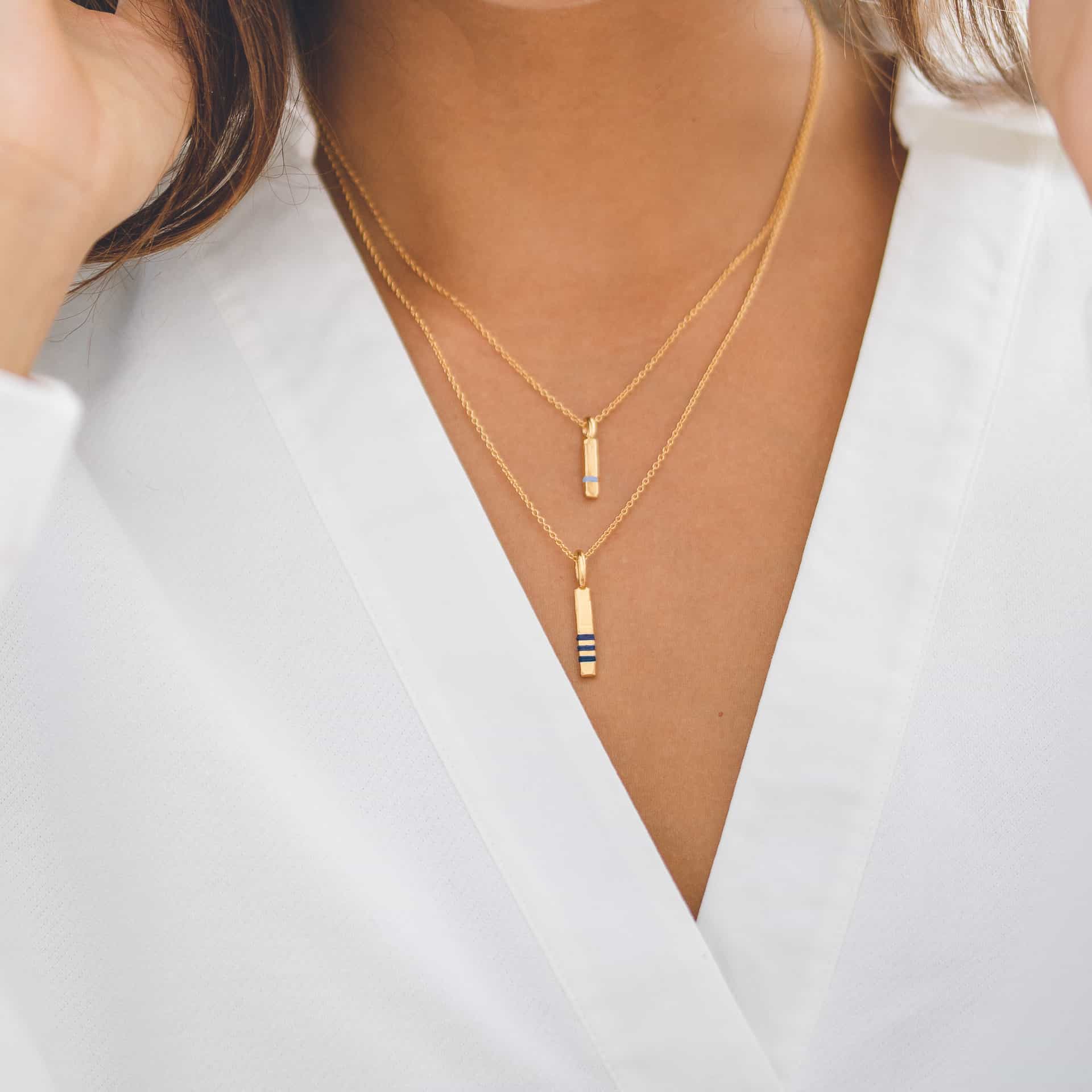 The Mini Between-Us Necklace - Thousand Fibres