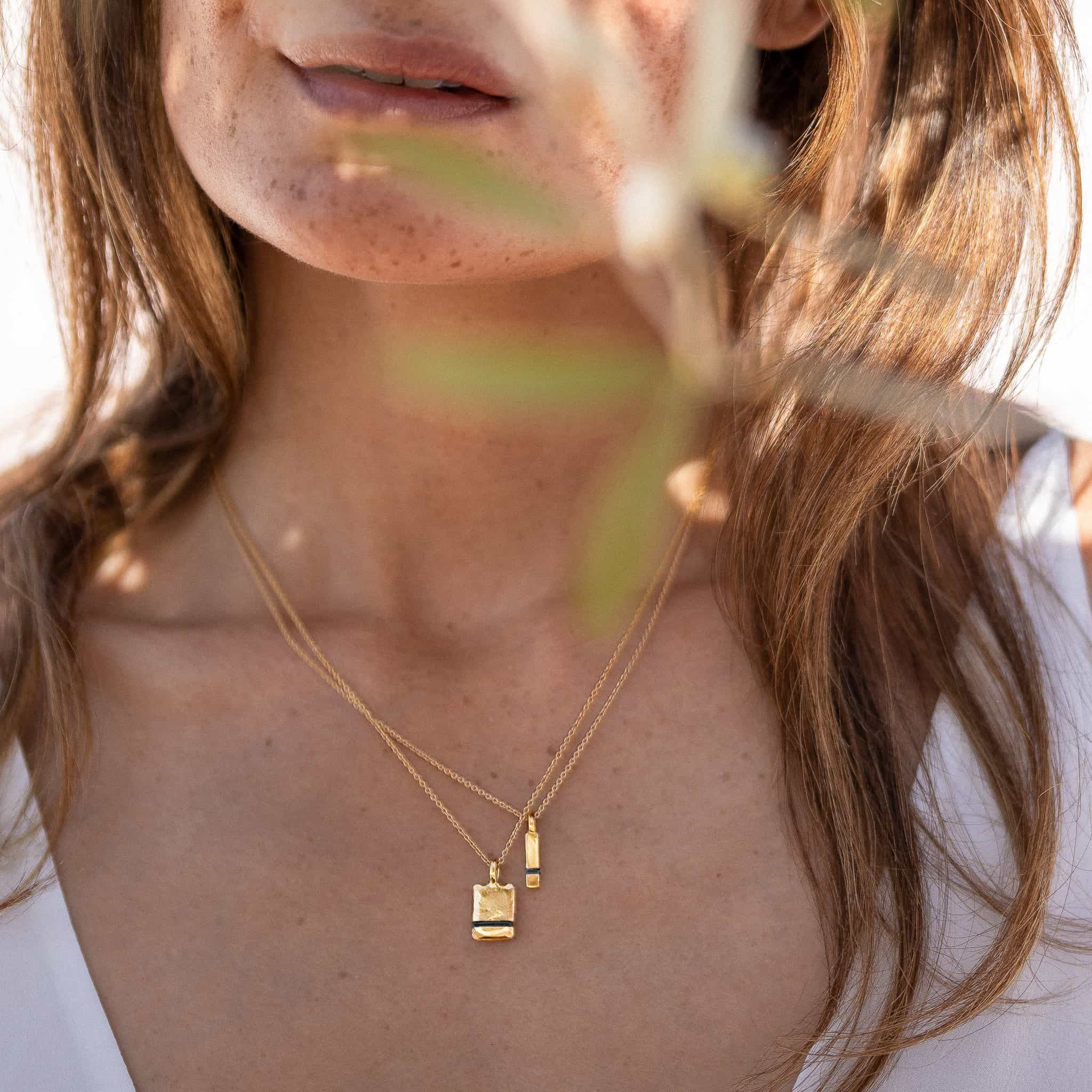 The Mini Between-Us Necklace - Thousand Fibres