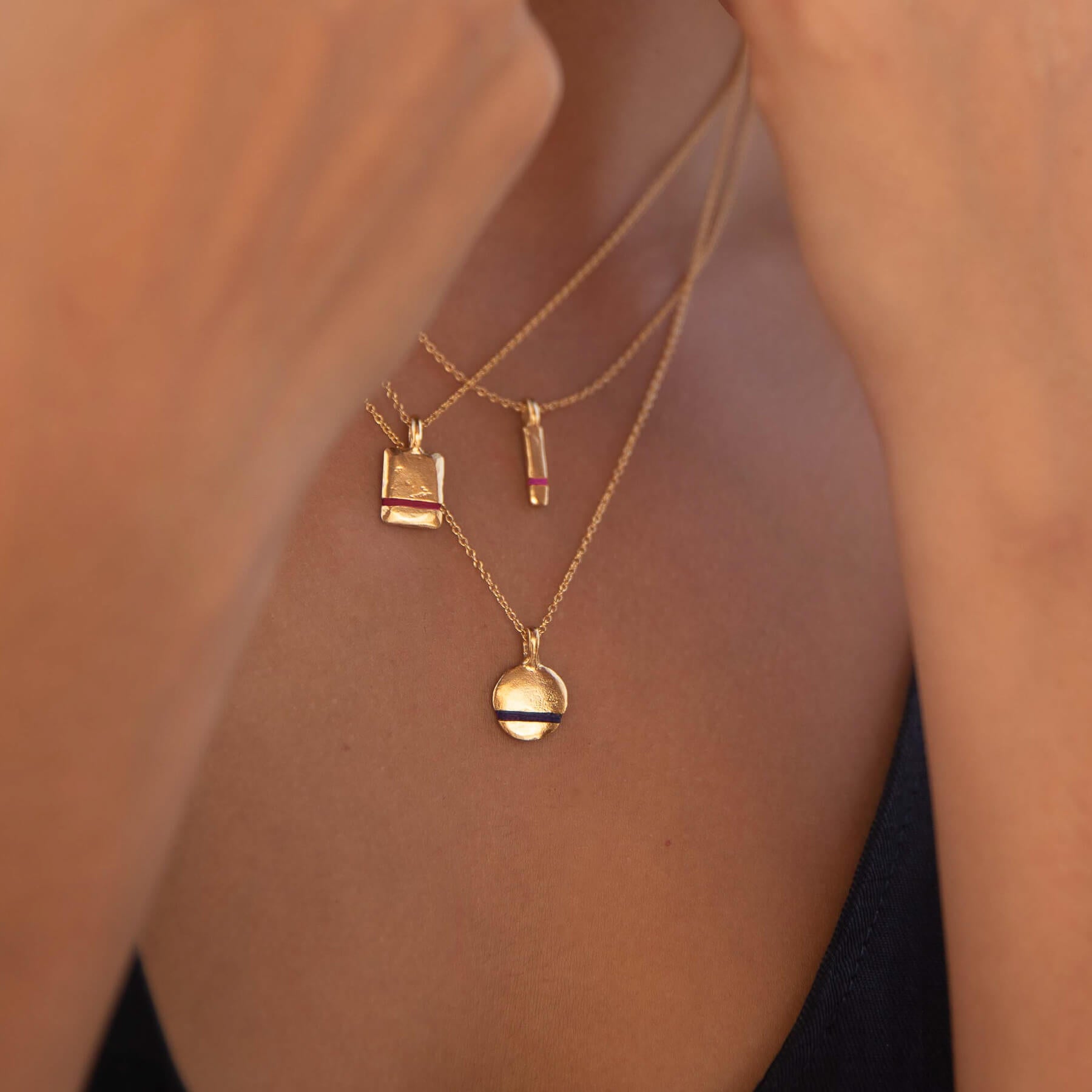 The Mini True Reflections Necklace - Thousand Fibres