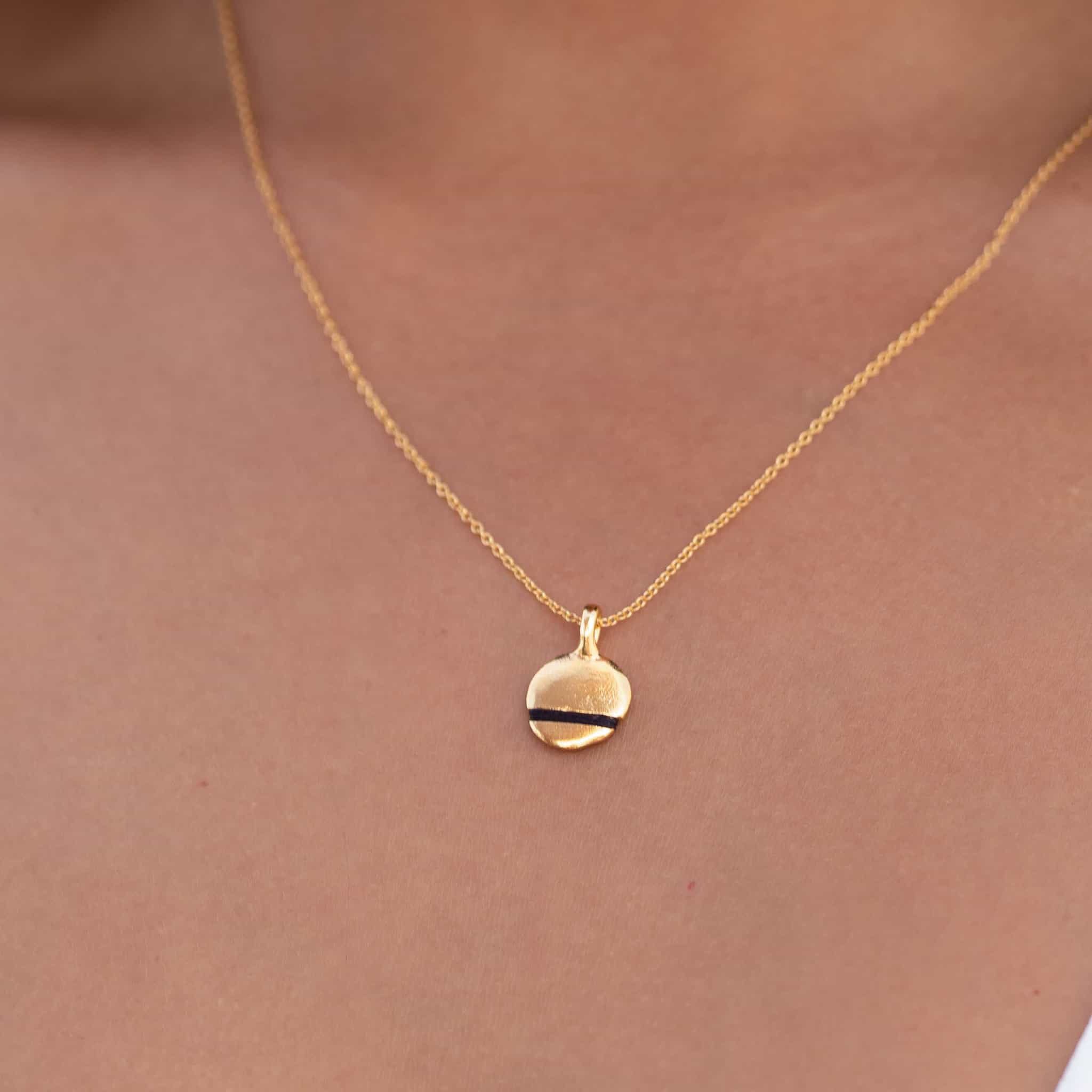 The Mini Full-Circle Necklace - Thousand Fibres