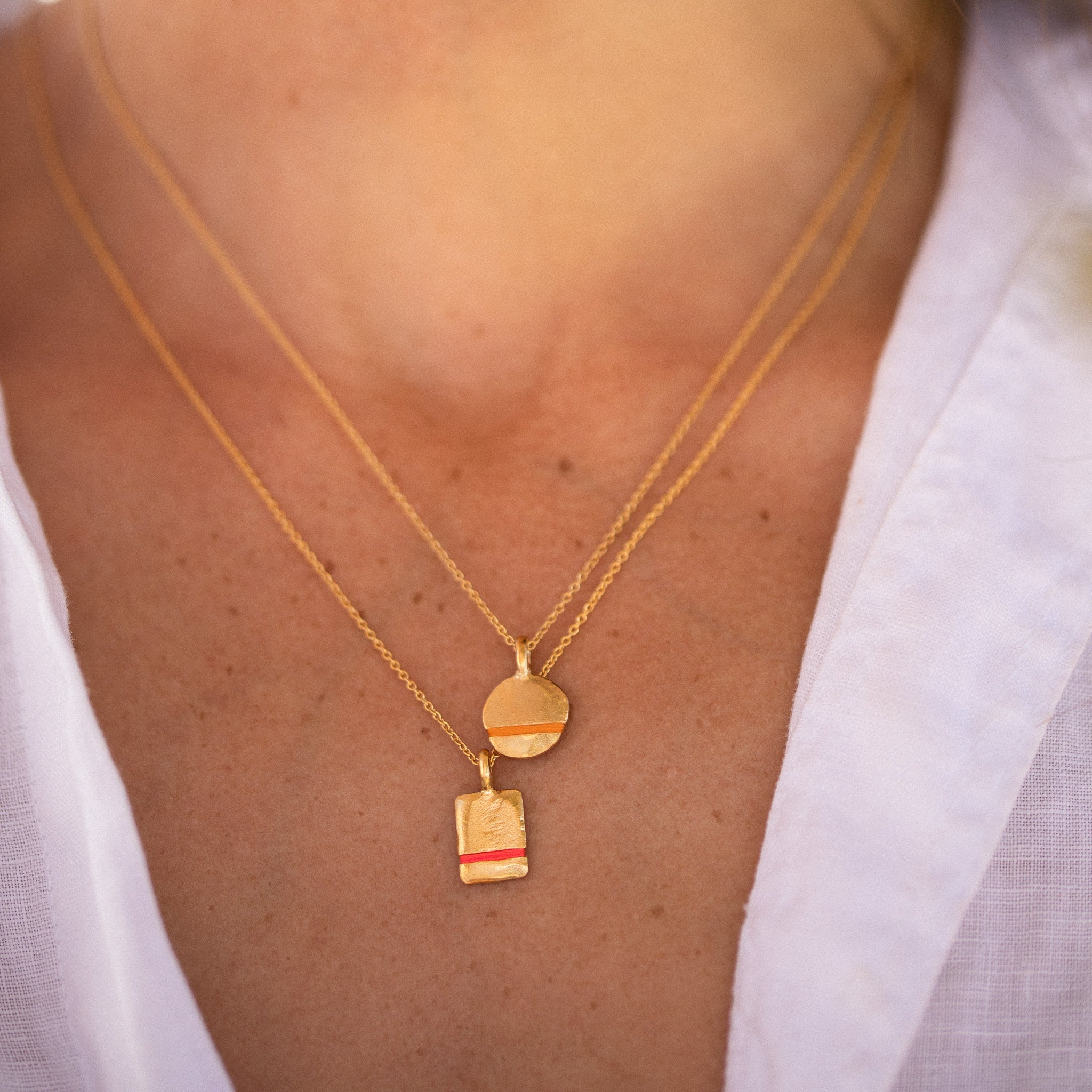 The Mini True Reflections Necklace - Thousand Fibres